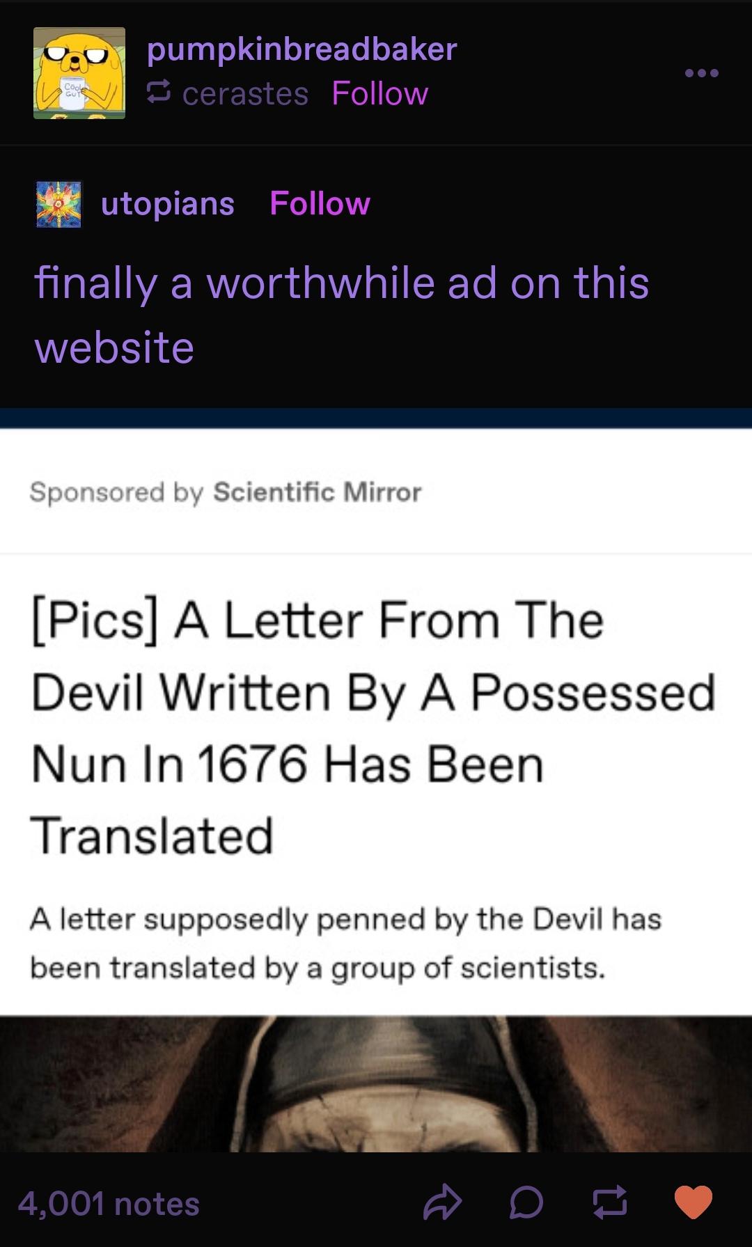 Ads on tumblr are the best r/tumblr
