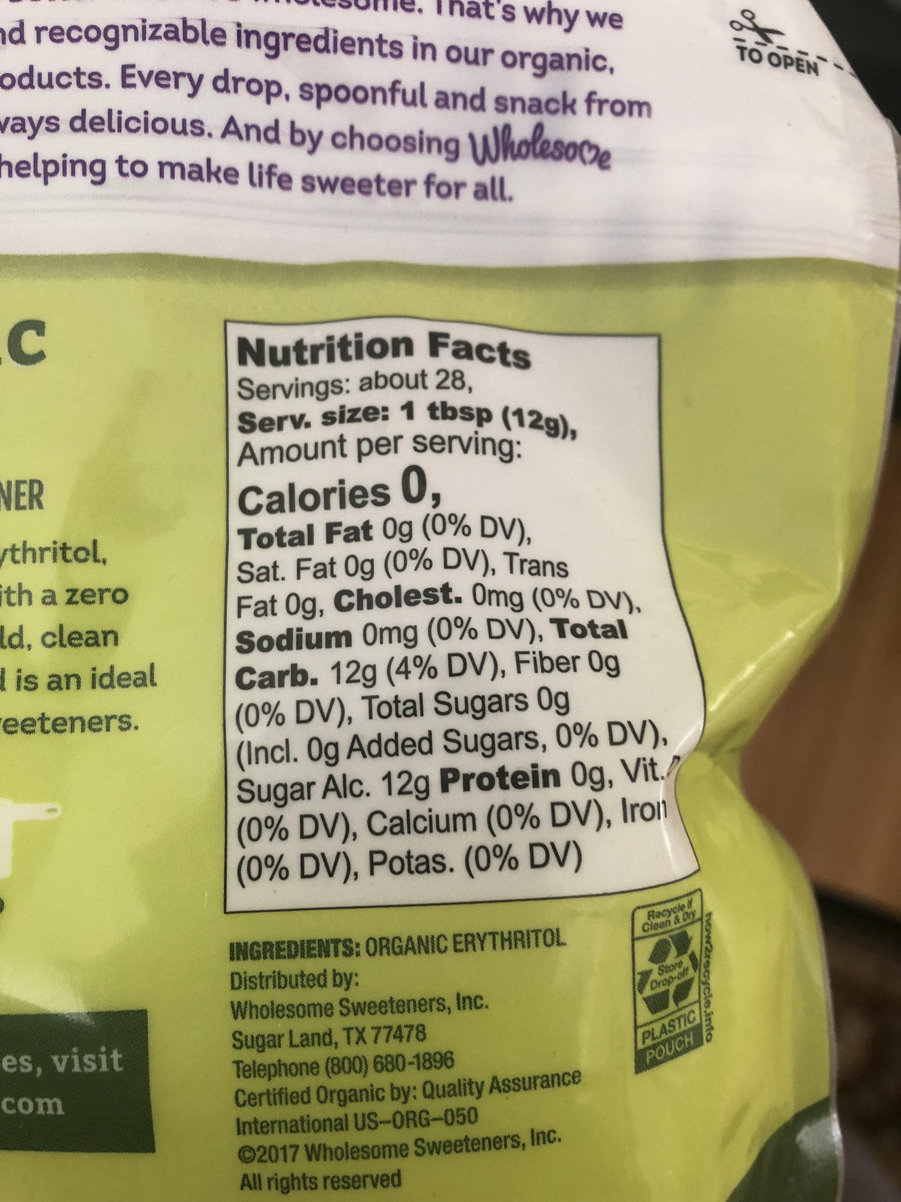 How does this work? 12 grams of carbs but 0 calories? r/Keto_Food