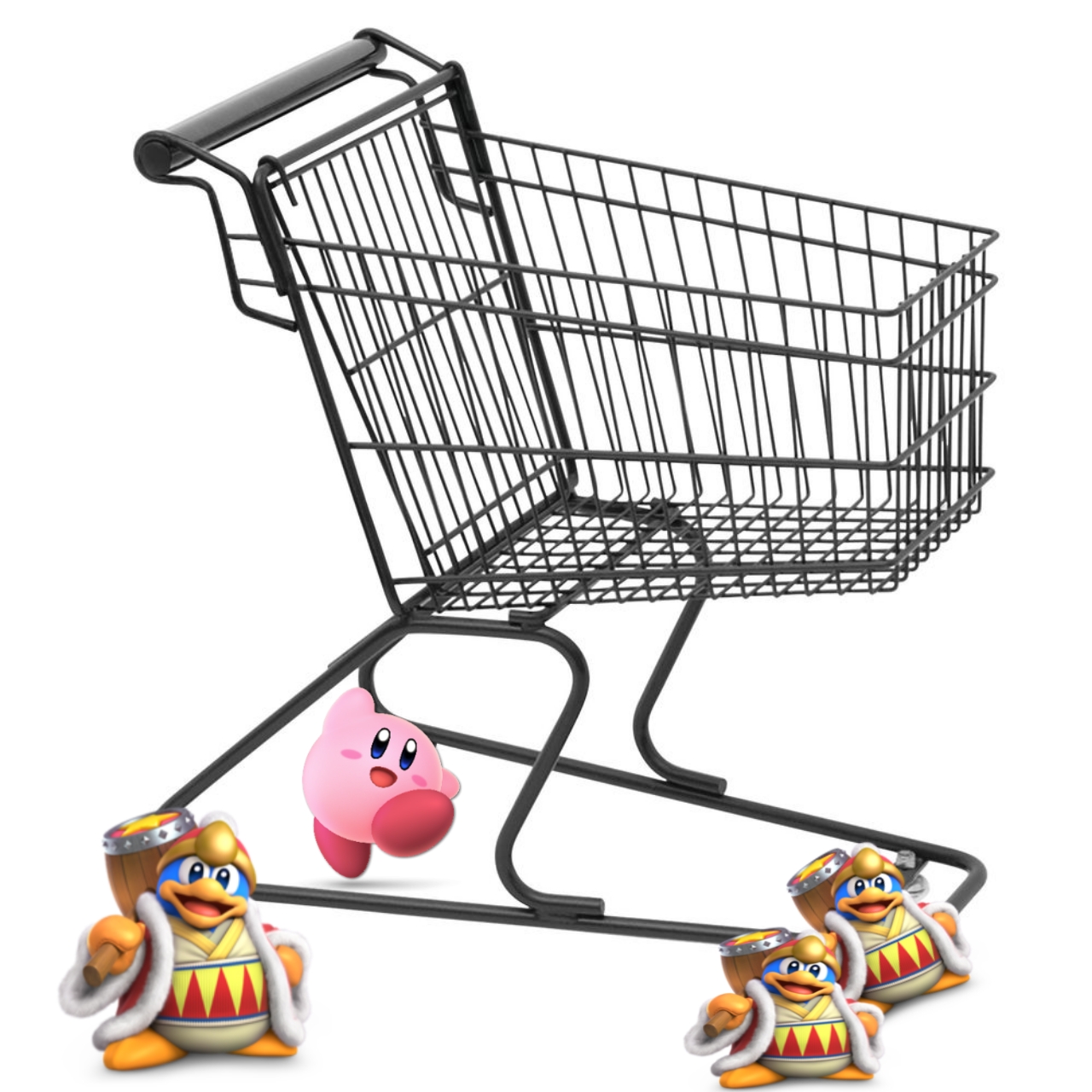 Wheels on a shopping cart be like r/The_Dedede