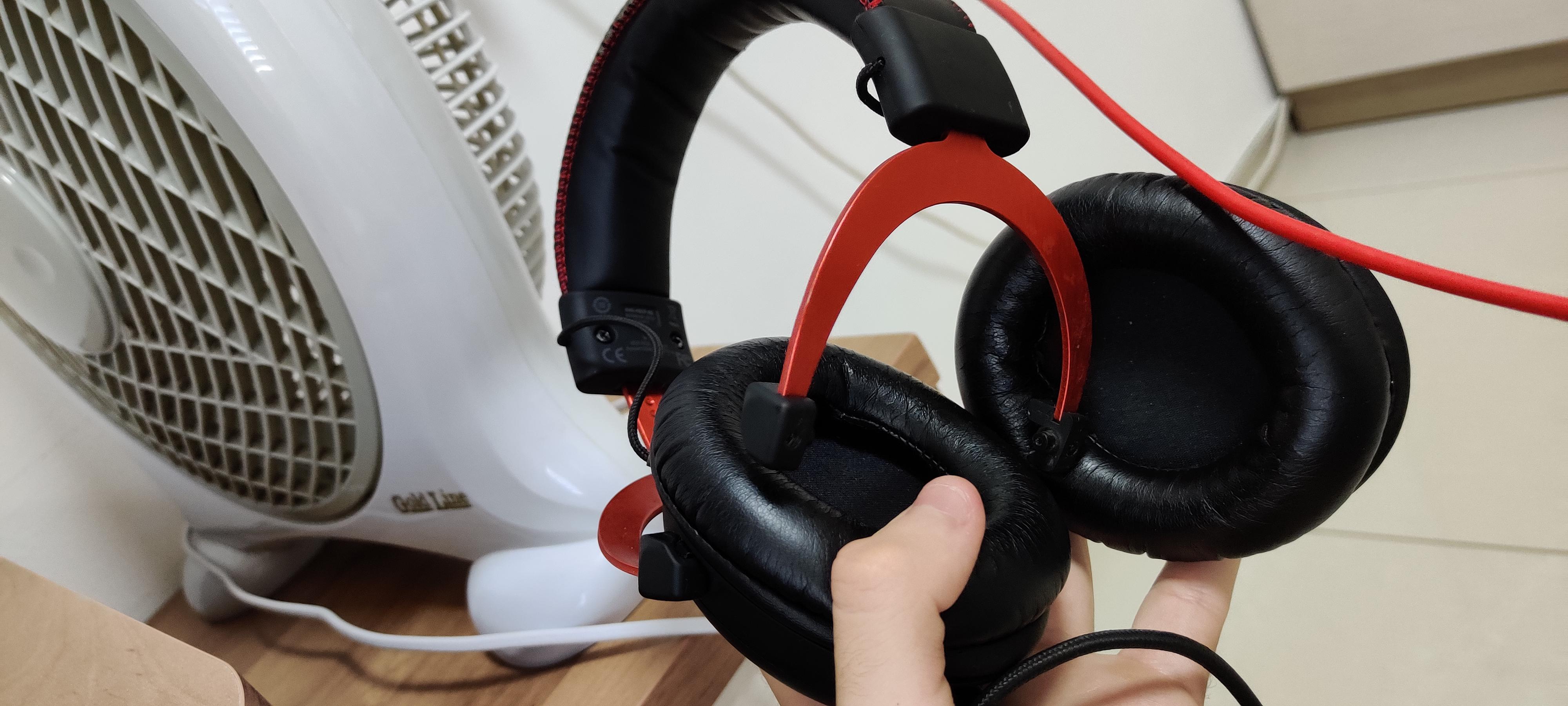 Ear cup broke out of headset, what's the method to putting it back in