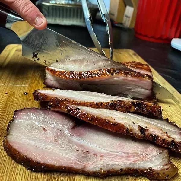 Pork Belly Cooked Like a Brisket. Delicious and AMAZING. r/BBQ