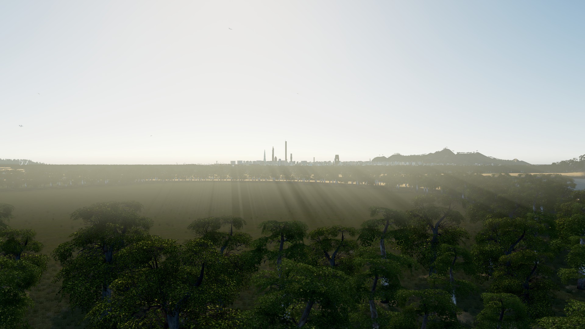 The city from a distance r/CitiesSkylines