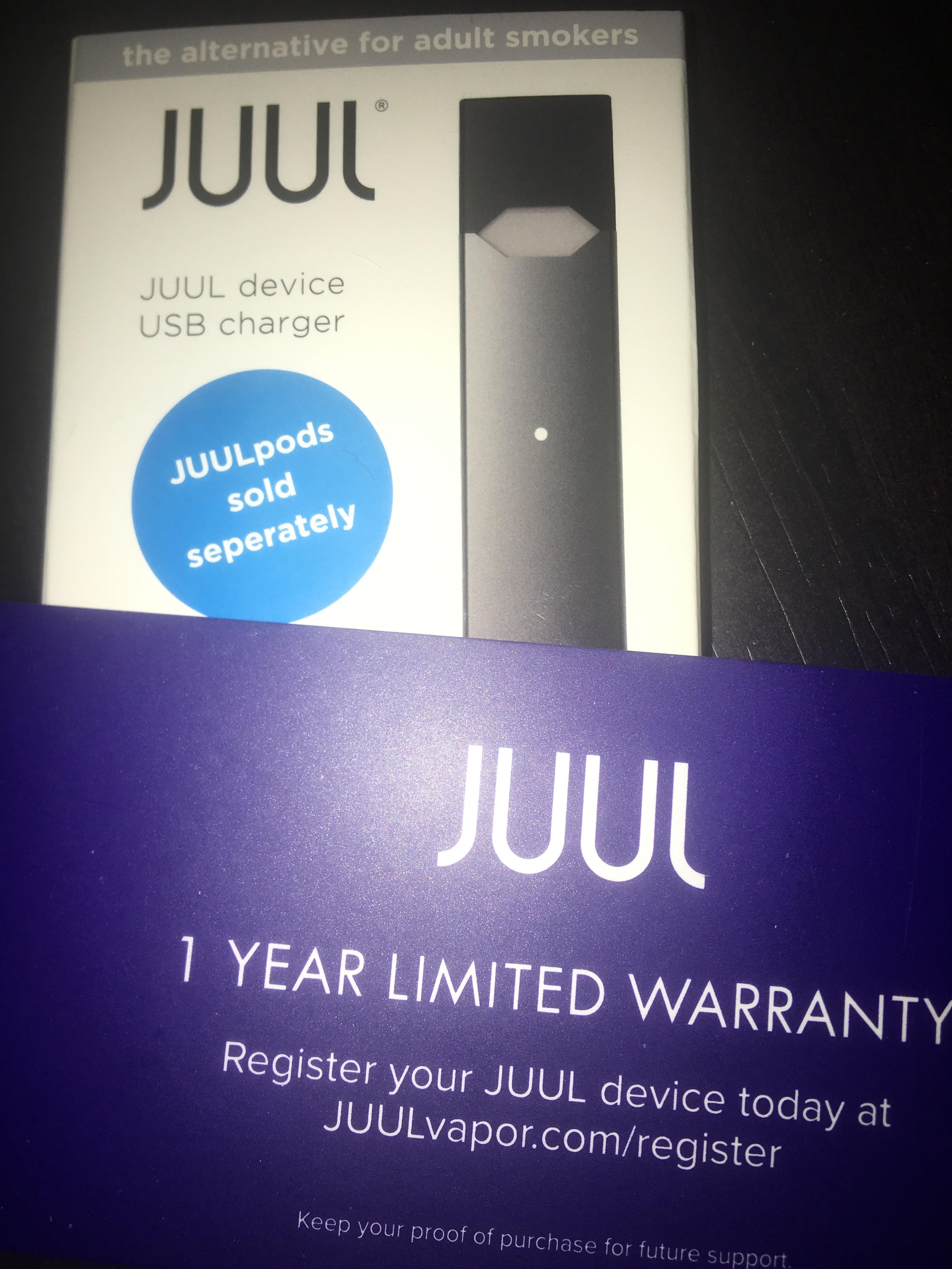 Recently bought this juul off eBay and I’ve never seen juul package