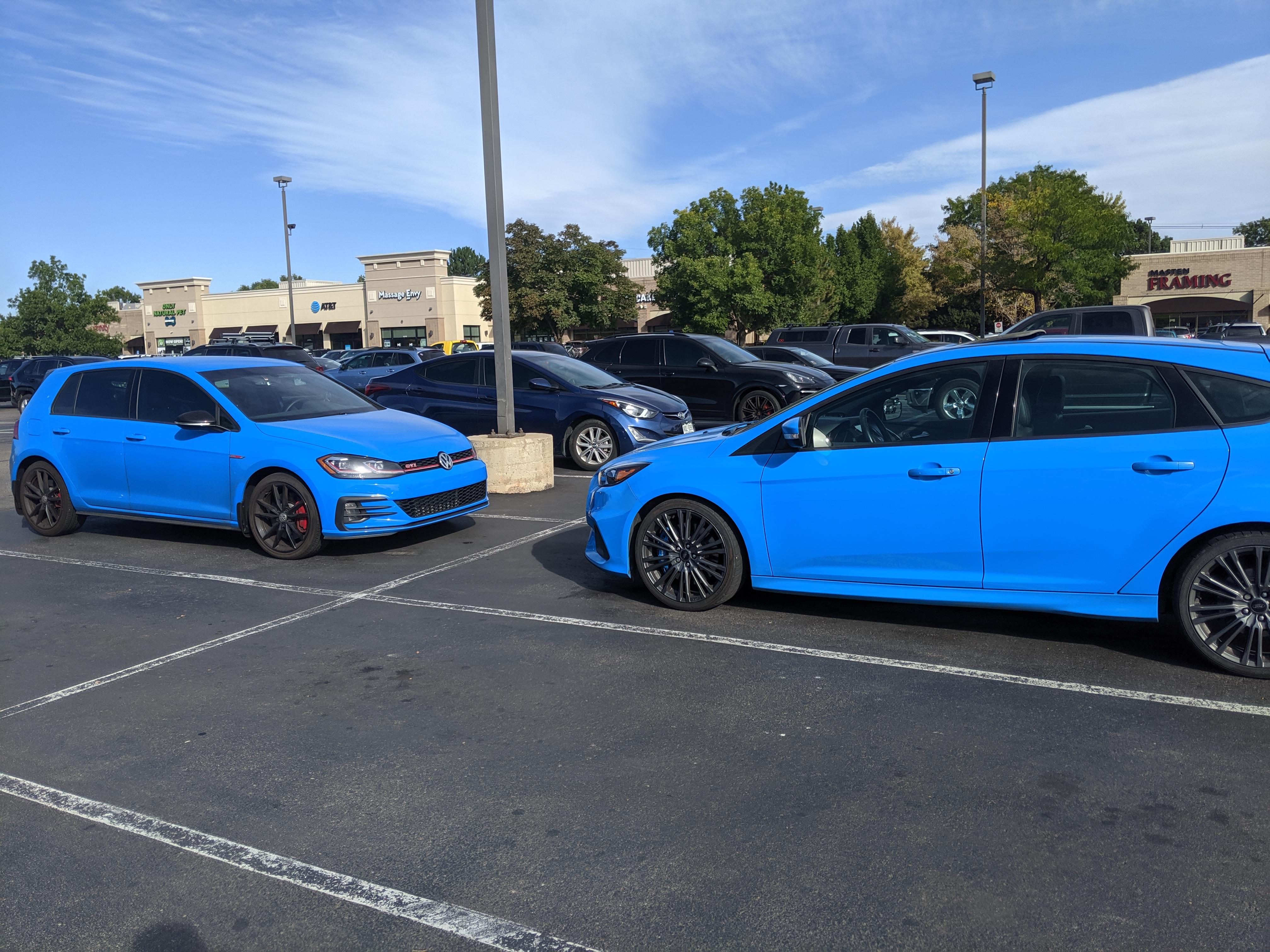 Cornflower Blue meets Nitro Blue r/GolfGTI