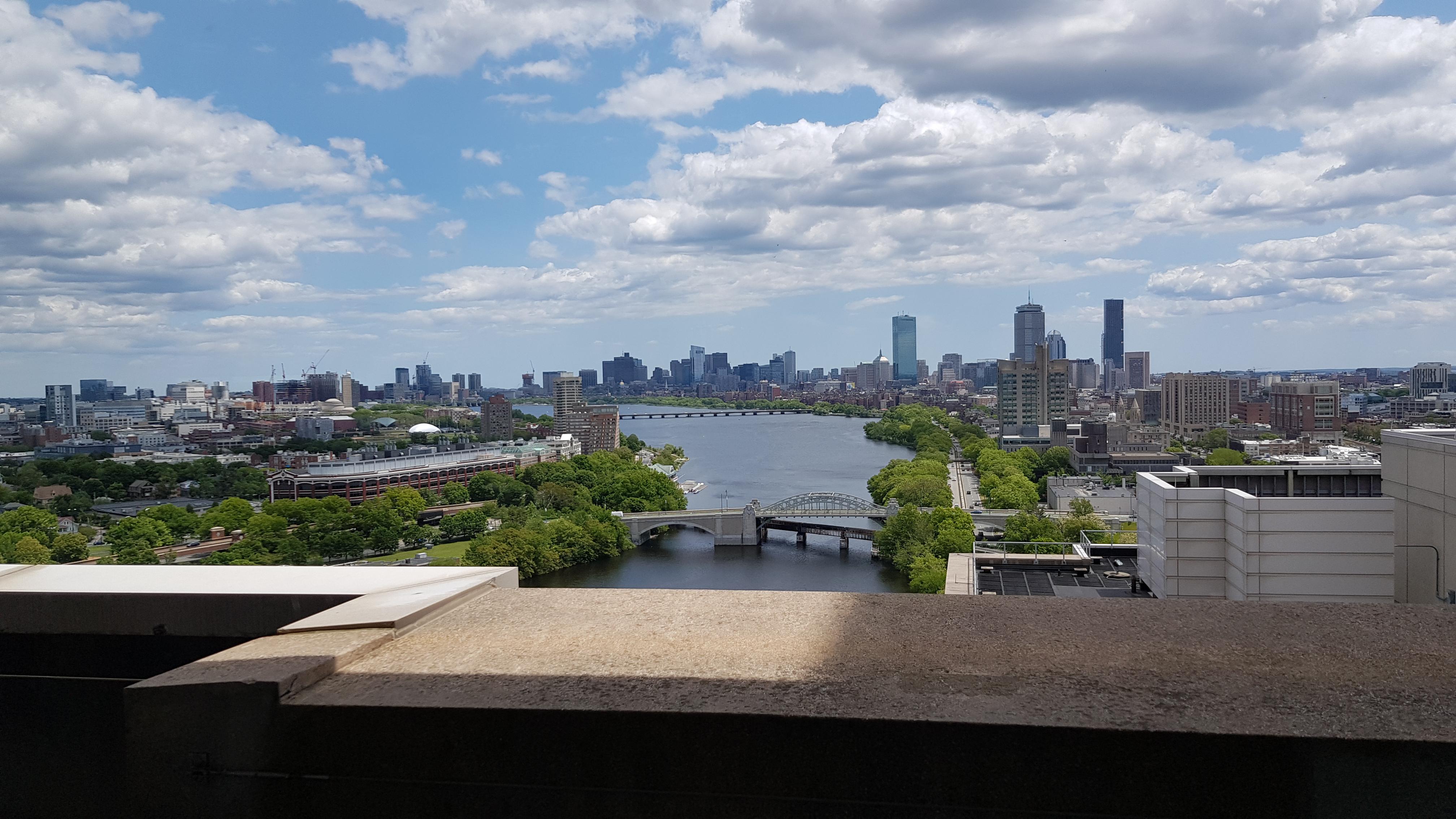 The view from 10 Buick Street's 18th floor r/boston
