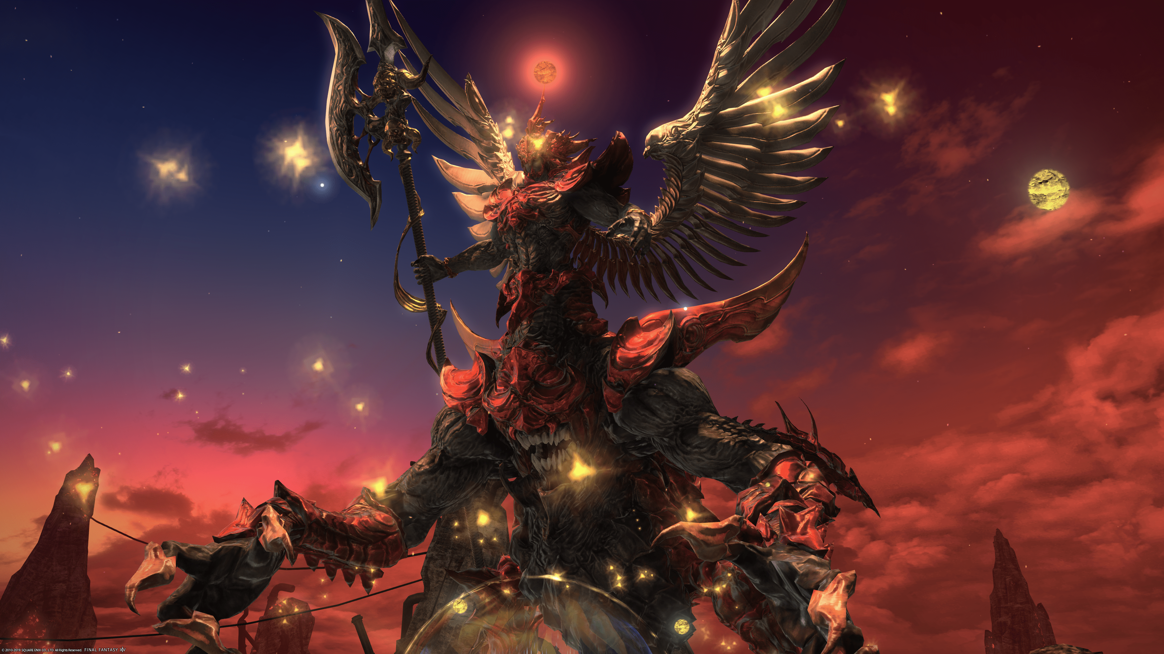 Got a quick shot of Zurvan right as the fight started. I love how