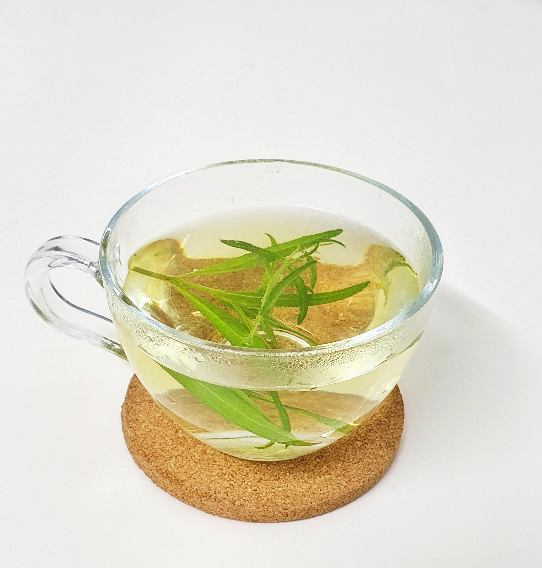 First time making tarragon tea (added a tsp of honey), and I loved it