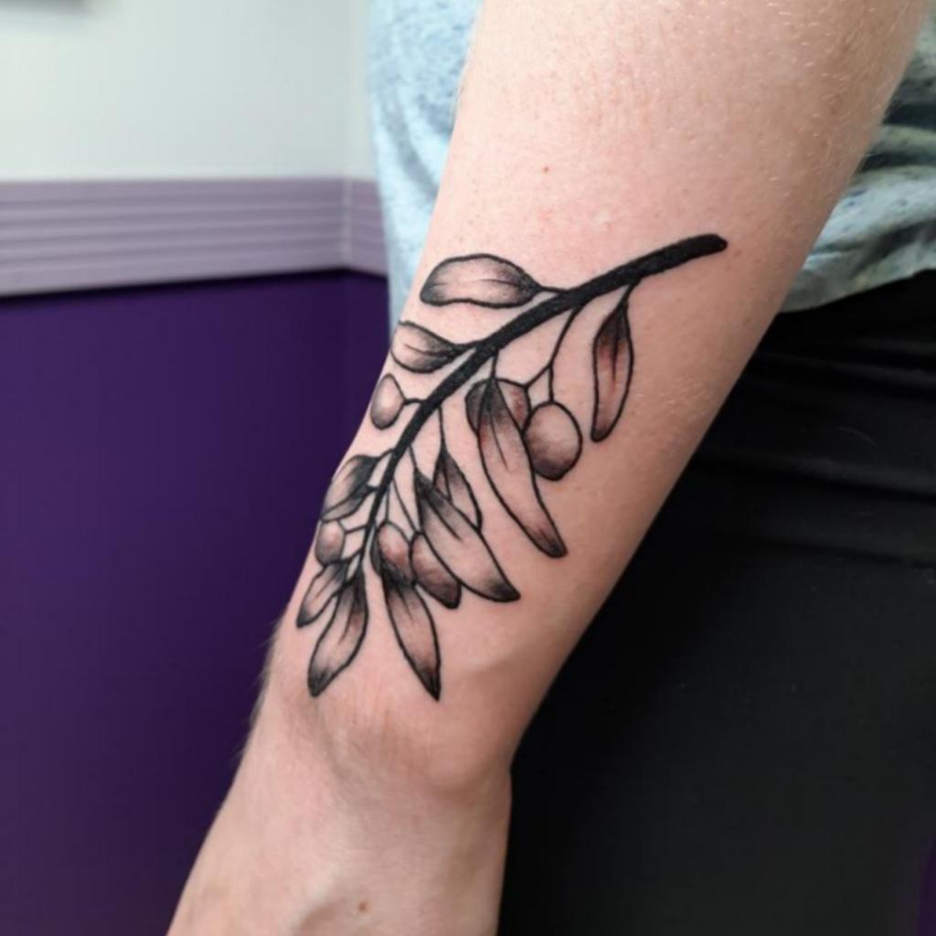 Olive Branch by Emma P at Aces n Spades Kingsway, in Edmonton, Canada