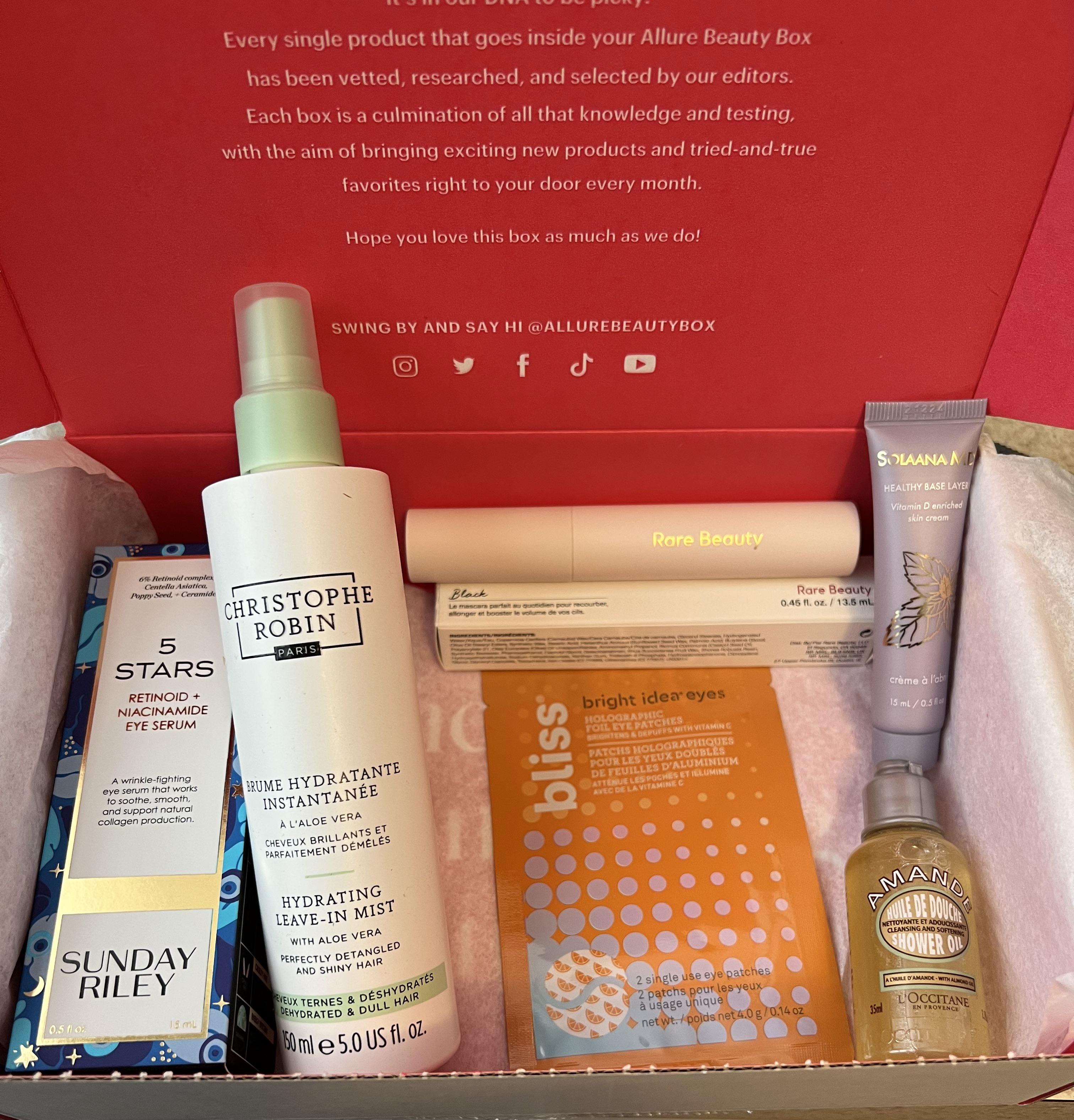 Allure Amazon January 2022 Beauty Box r/BeautyBoxes
