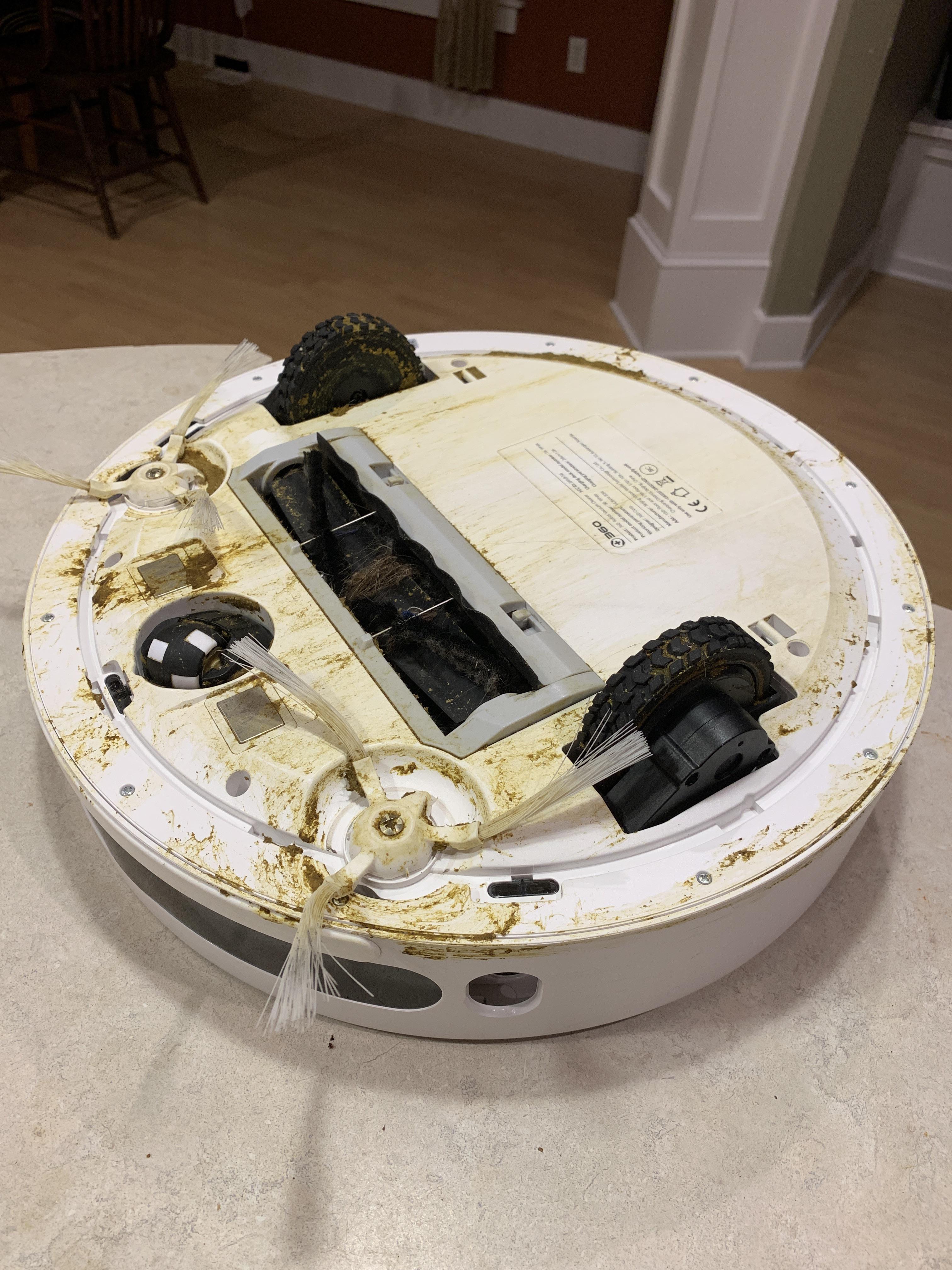 Best way to clean dog shit out of a Roomba? Wait till you see the