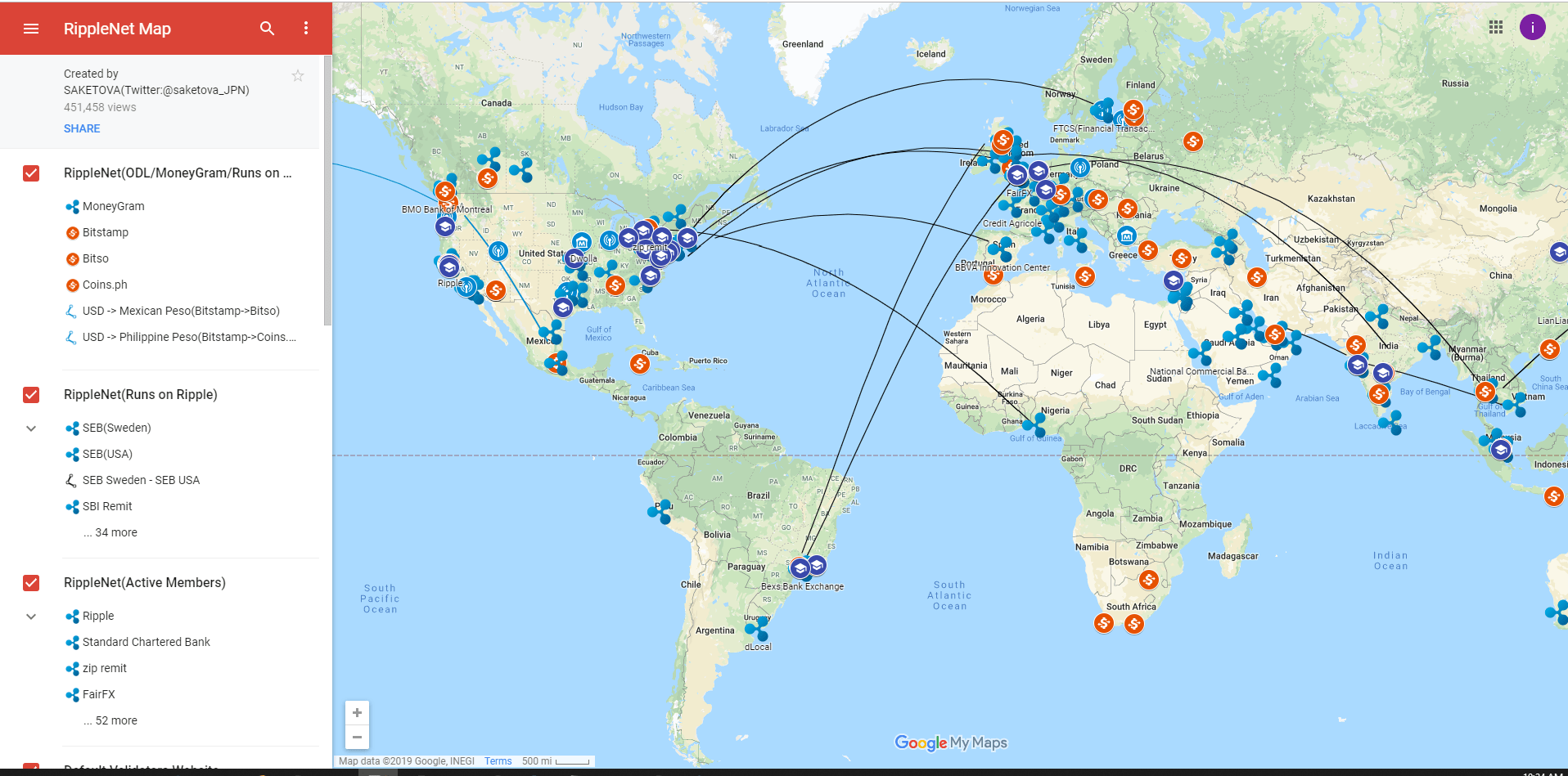 Cryptocurrency Map Arbittmax