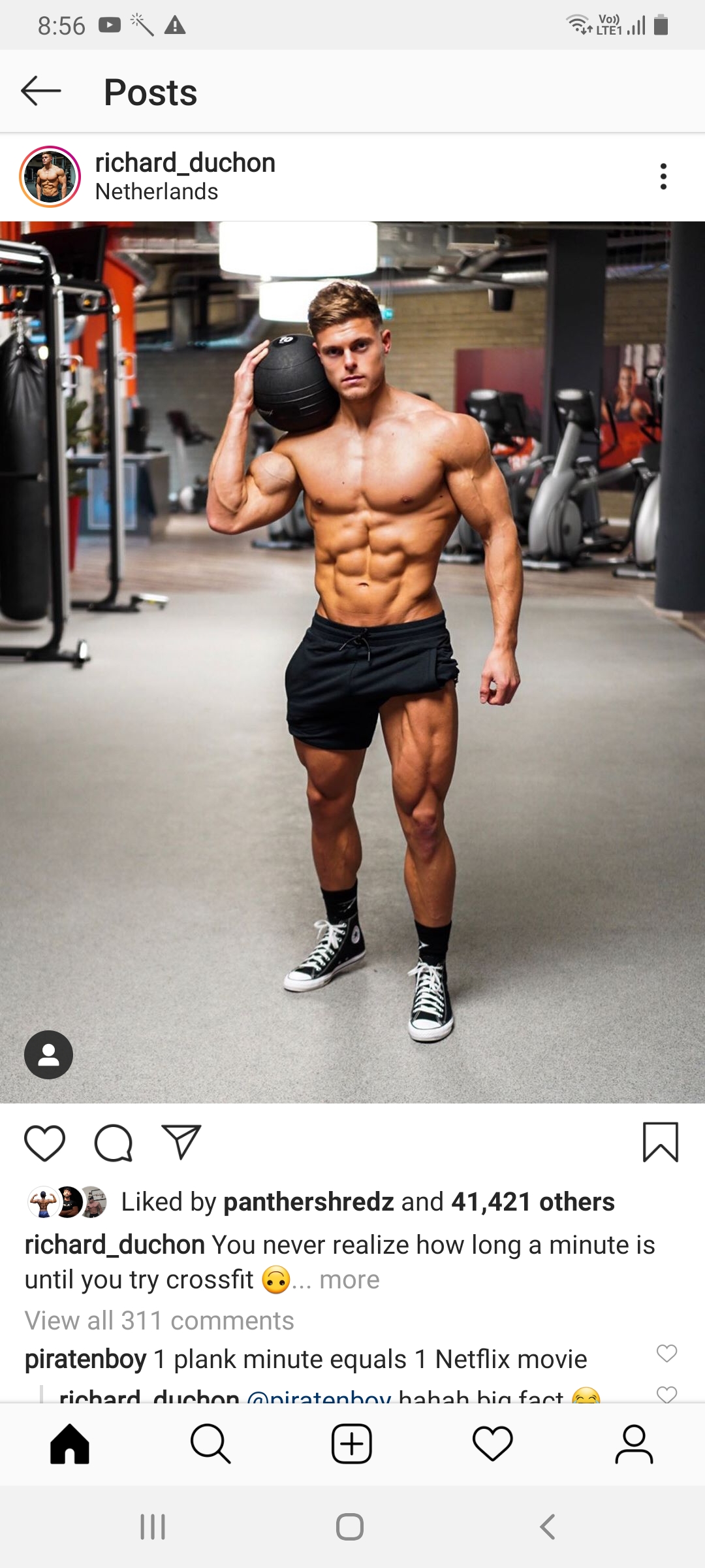 21 Y/o gymshark athlete.... definitely juicing in my opinion r