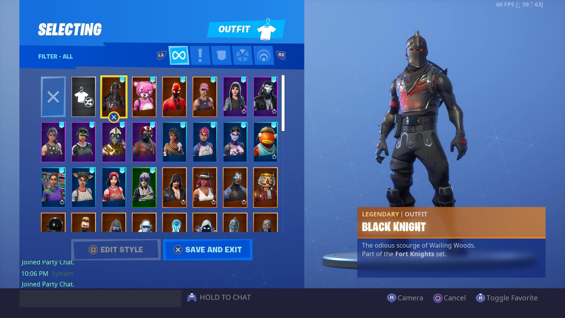 Selling This Black Knight Fortnite AccountFull Access🖖🏽Linkable to ANYTHING!Accepting PSN