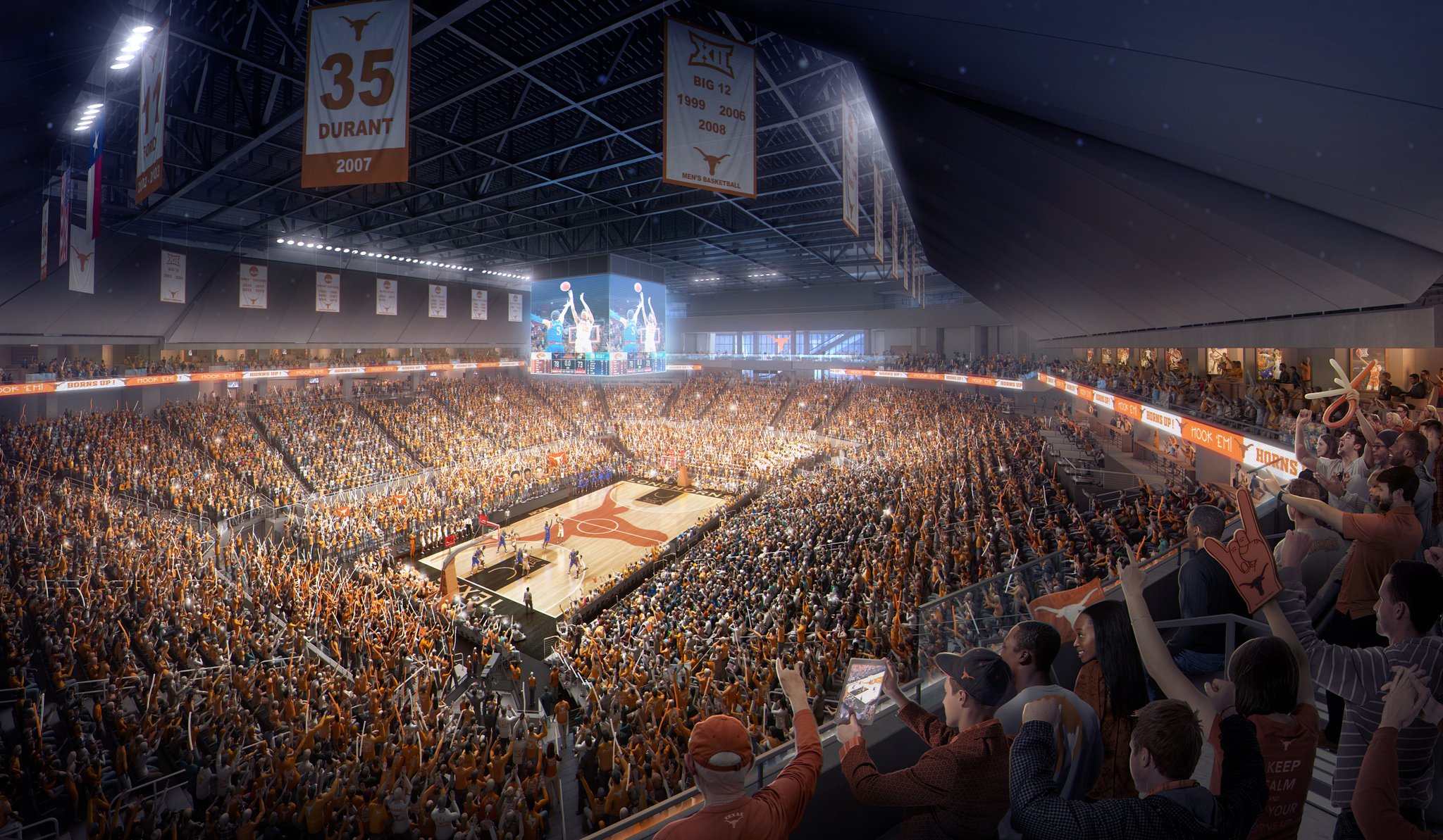 New rendering of the Moody Center (new basketball arena) r/LonghornNation