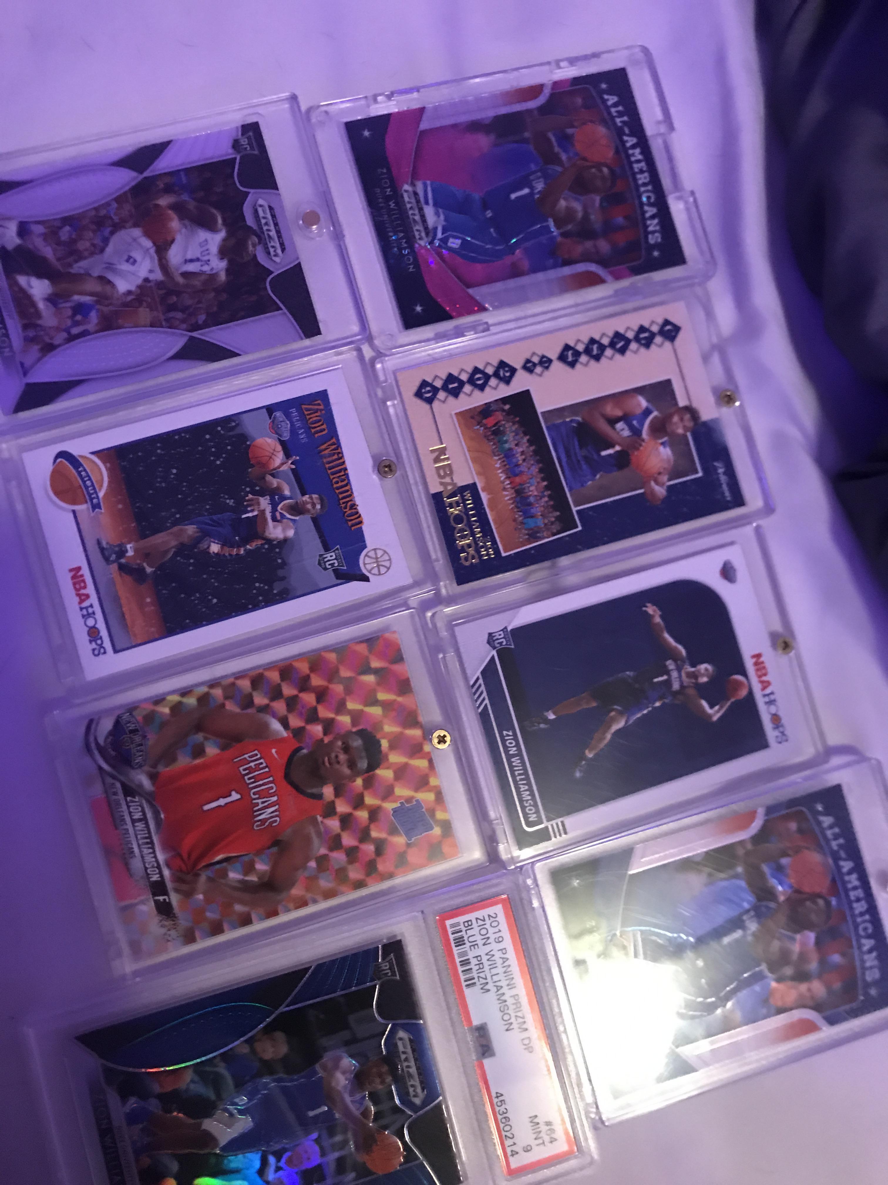 It seems that every day my zion Williamson collection grows here are a