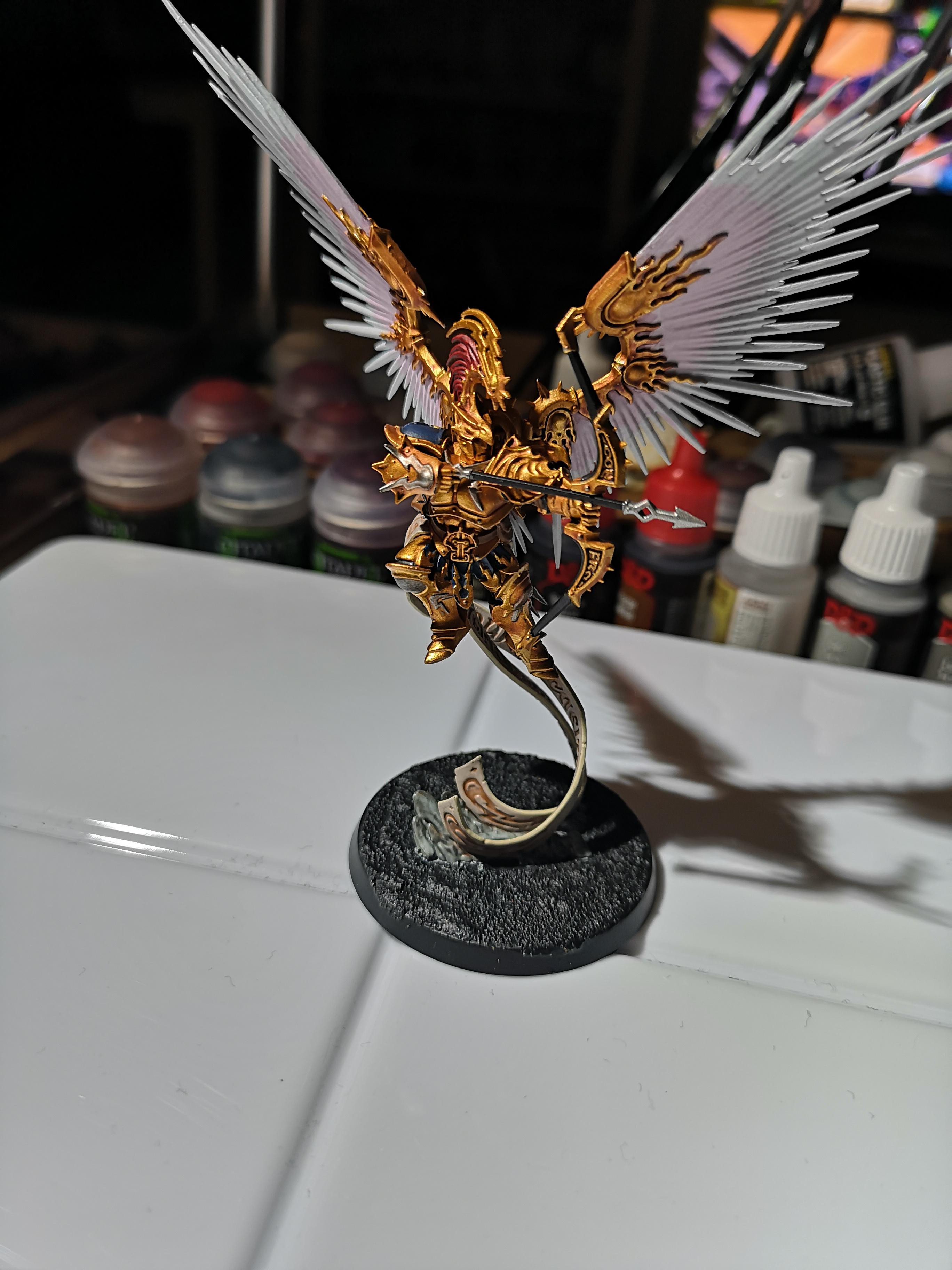 Almost complete with my Knight Venator, this is my first big piece since starting to paint a