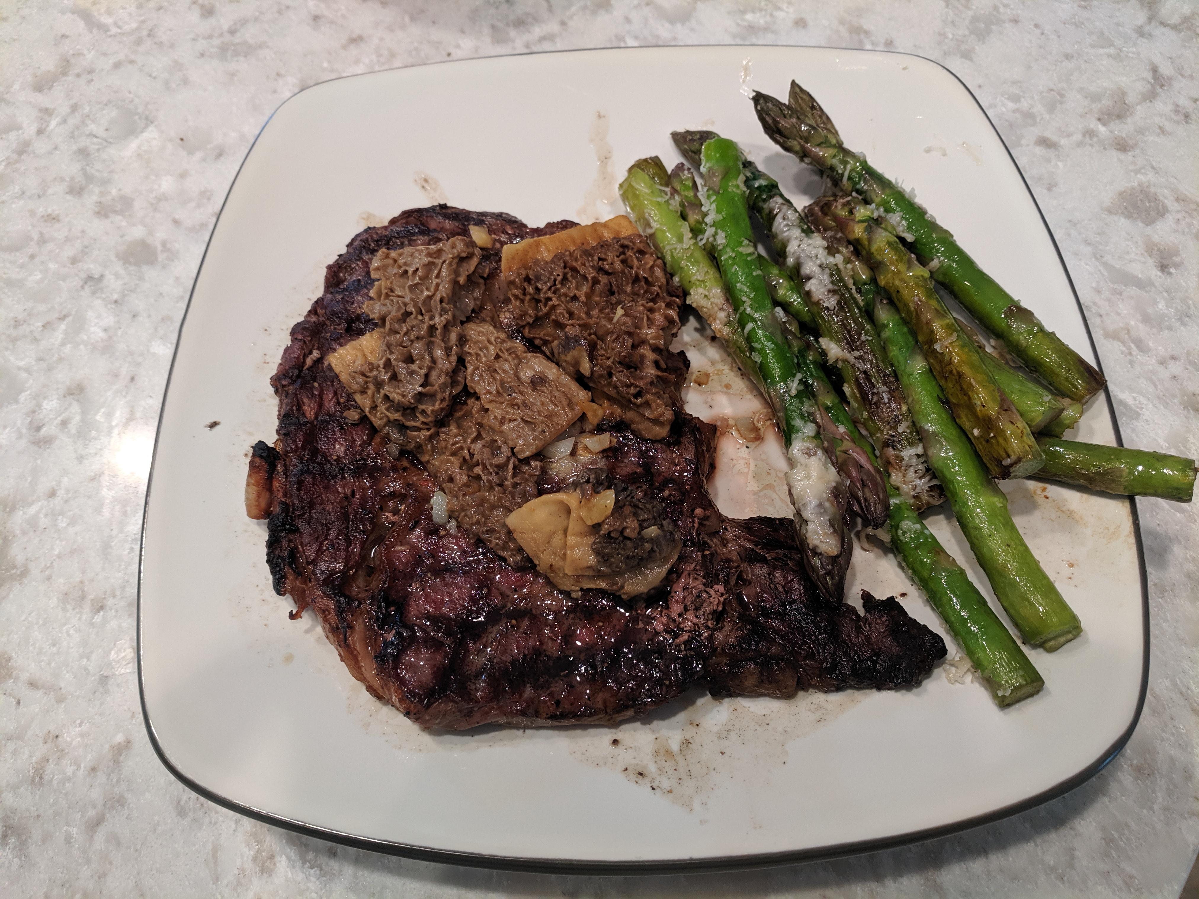 Morel Season r/steak