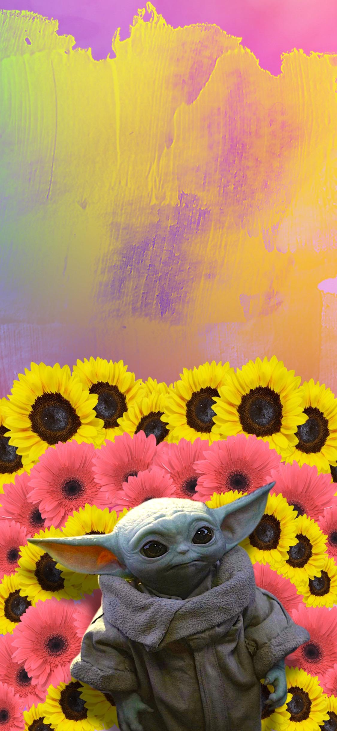 Baby Yoda phone background I made r/BabyYoda
