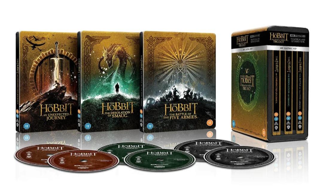 Hobbit steel set is on Zavvi US r/Steelbooks