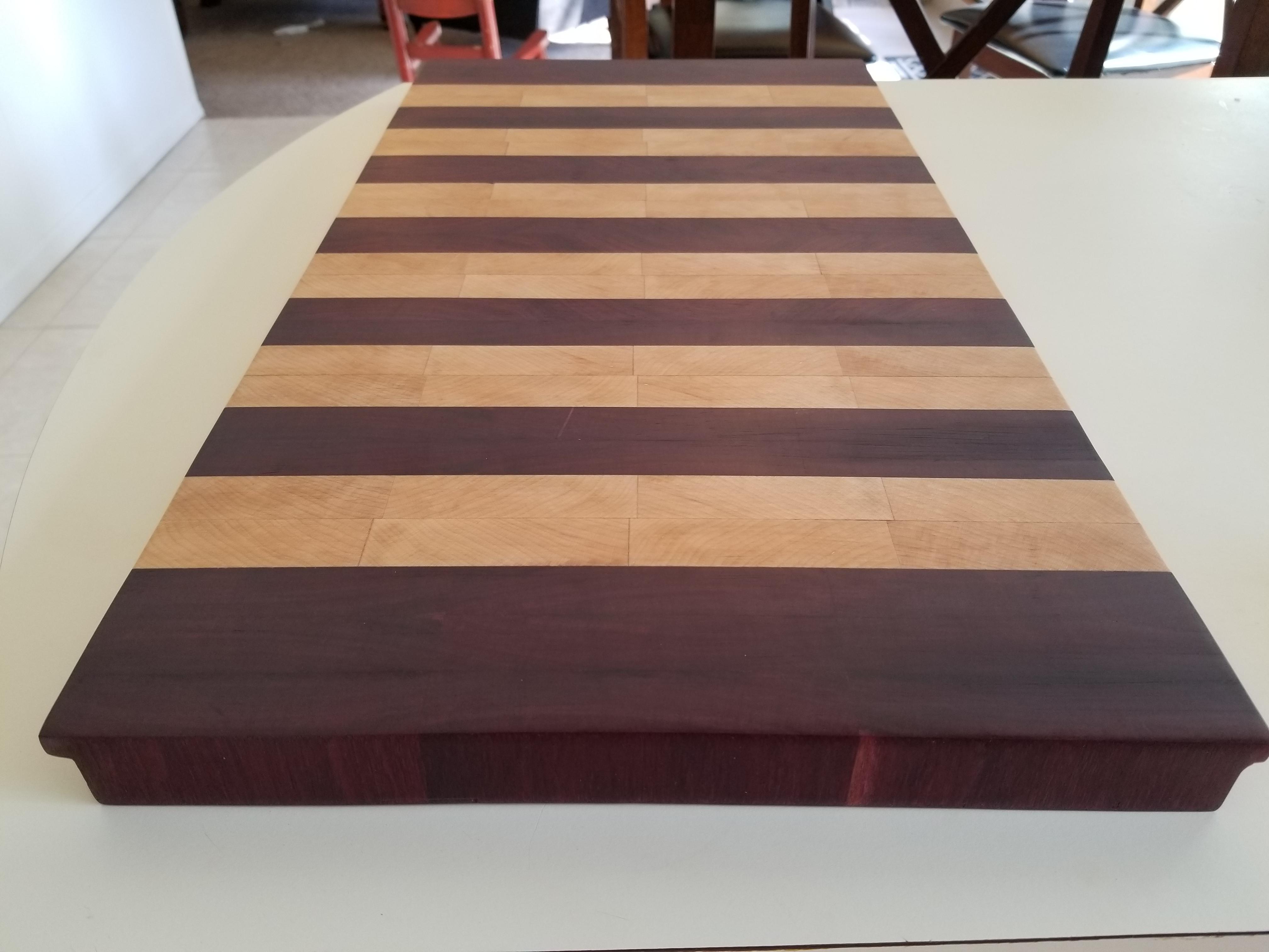 Does the purple heart stench ever go away? Can I hasten it's departure? r/woodworking