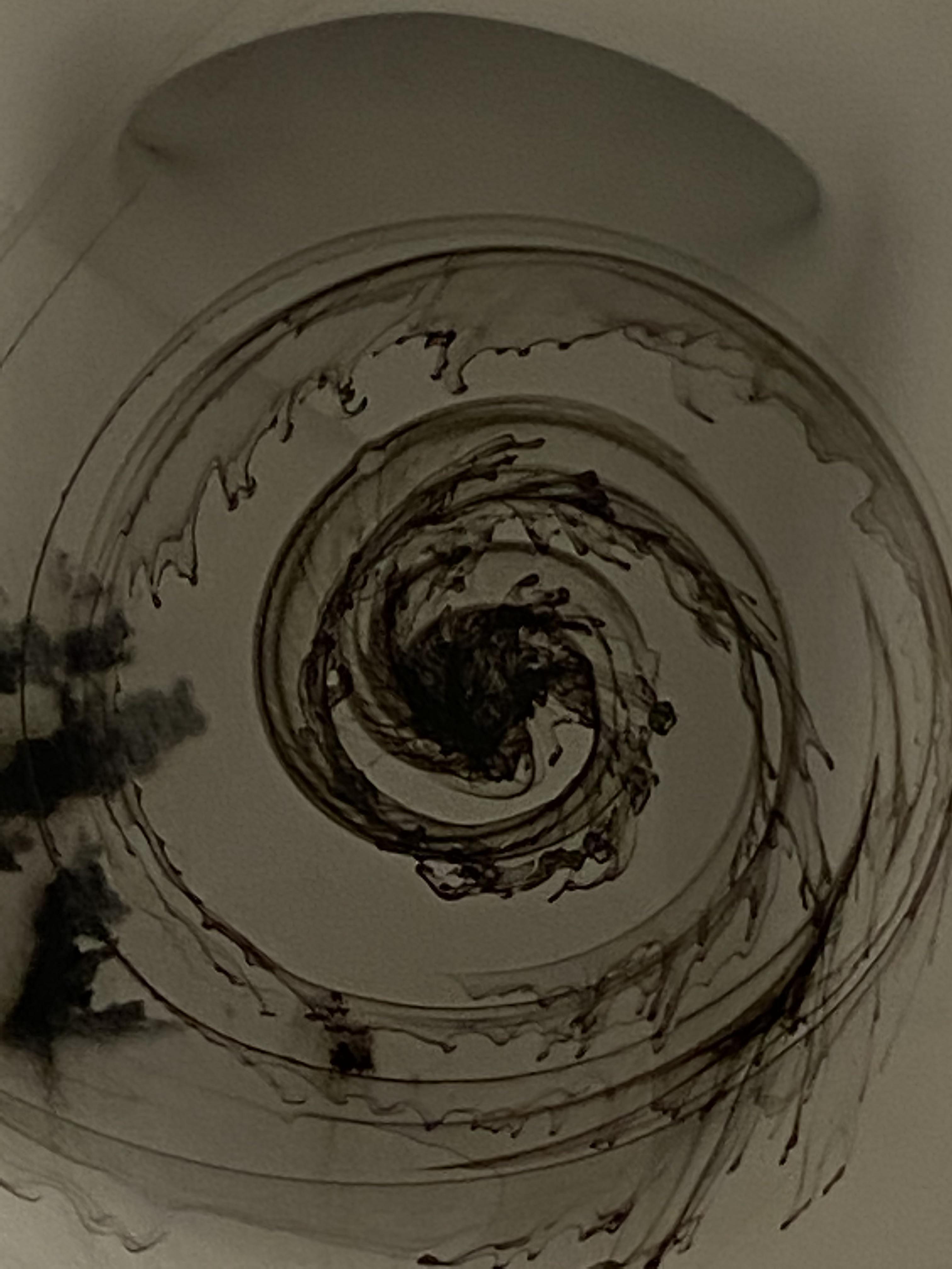 Cleaned off my liquid eyeliner pen that was leaking, tossed the tp into