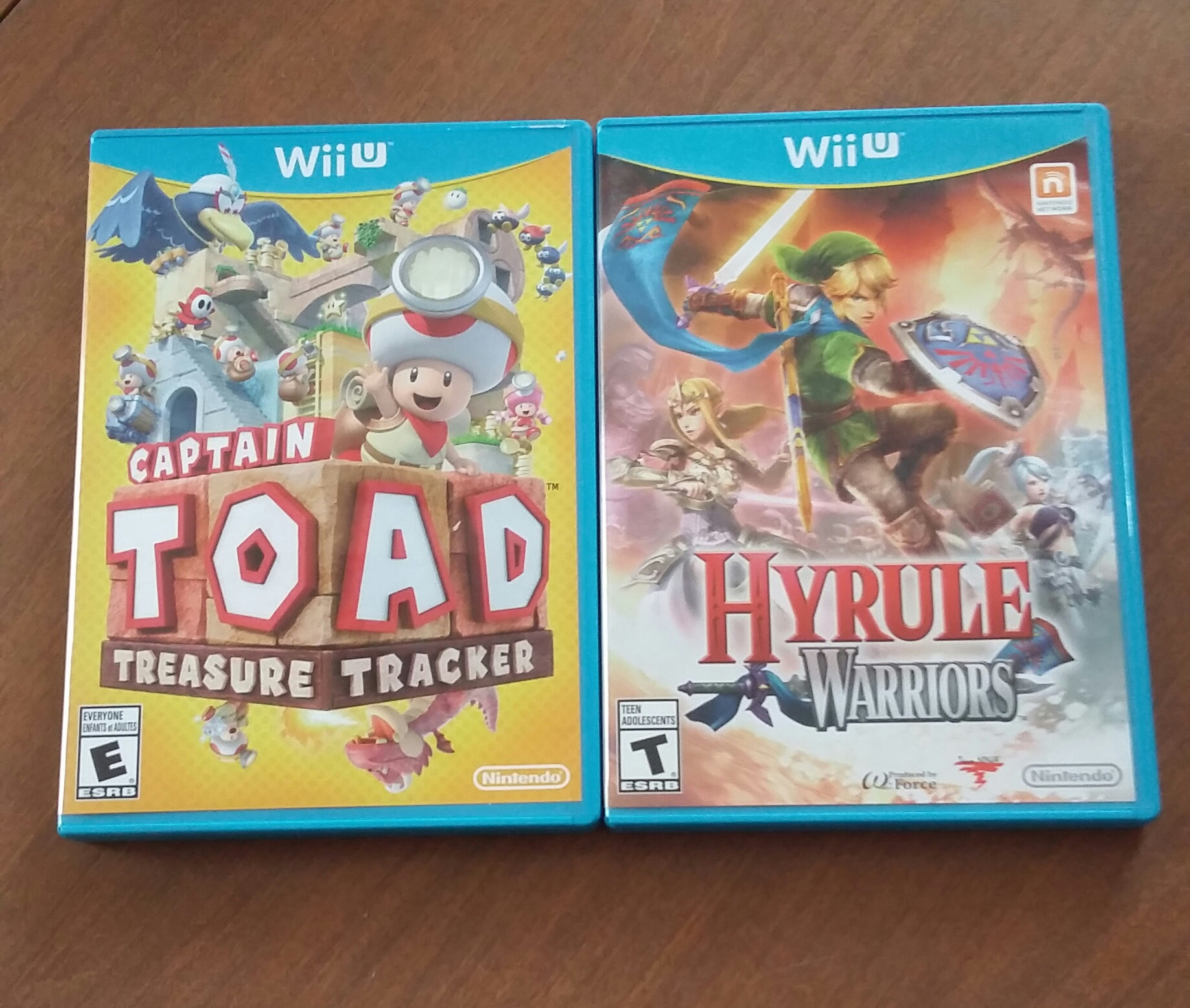 A couple more for the Wii u collection. Anyone else thinking that due to low sales Wii u stuff