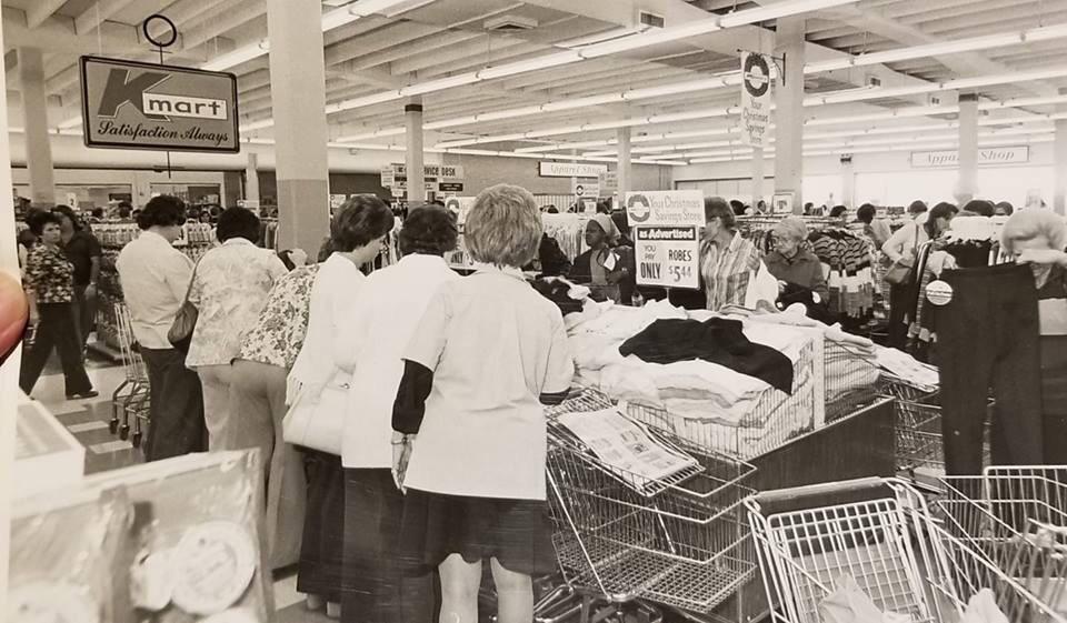 1976 photo of a Kmart opening in the New Orleans area (1615 Westbank