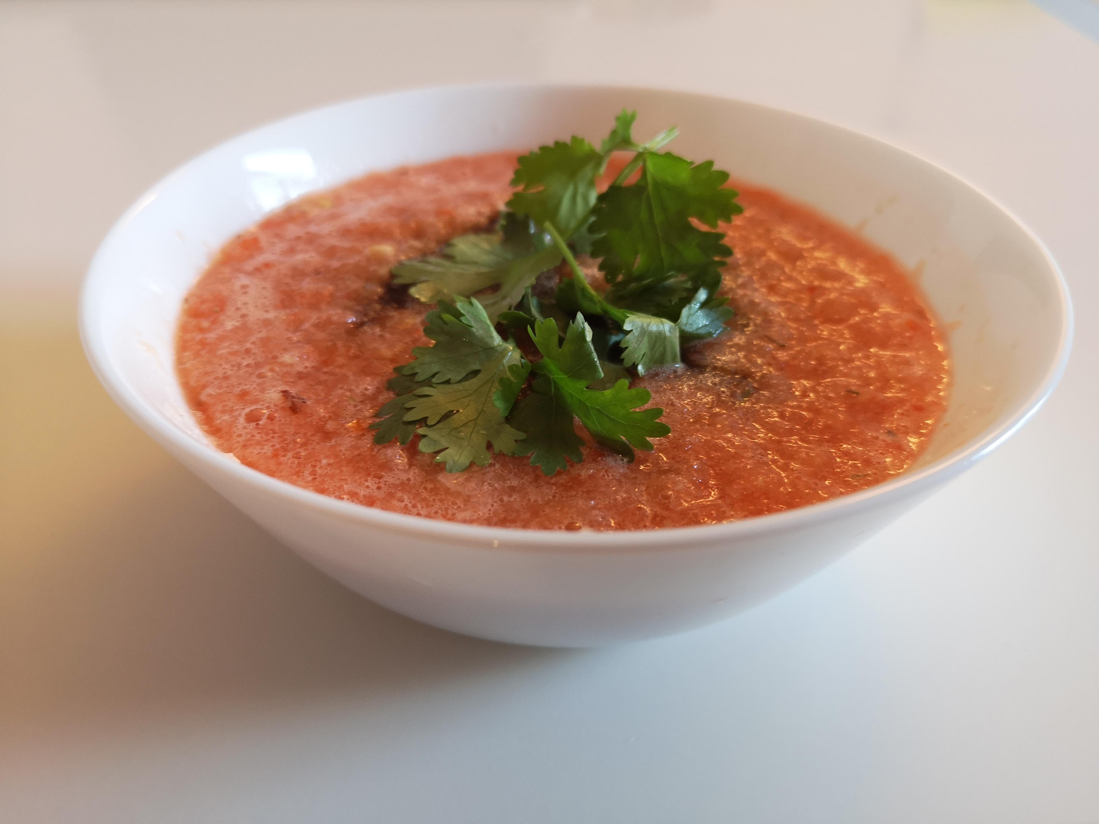 Ginger and Watermelon Gaspacho r/food