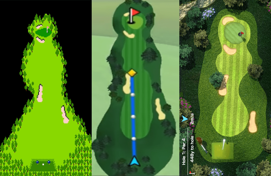 The new Clubhouse Games will feature golf holes originally used in NES