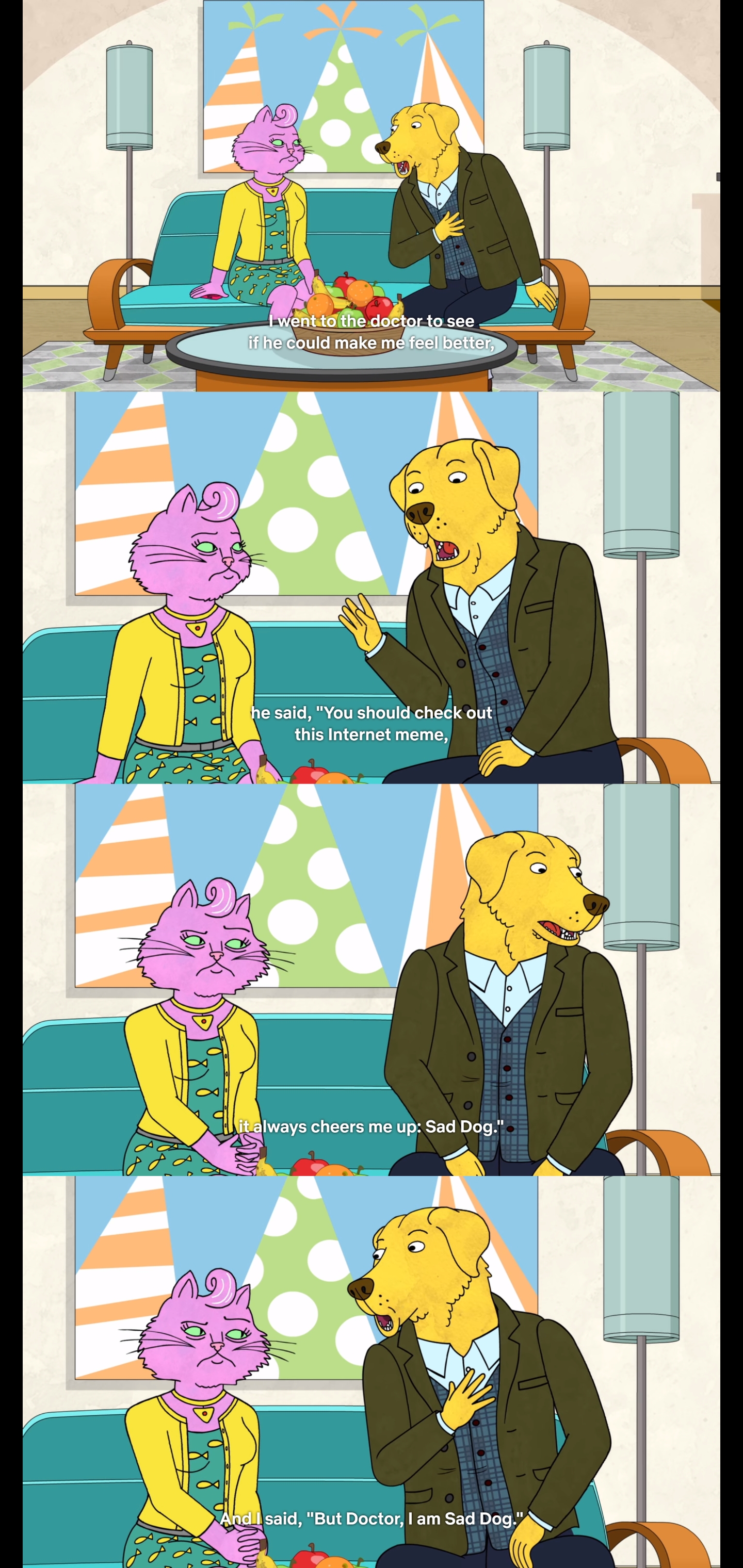 Pagliacci in Bojack Watchmen