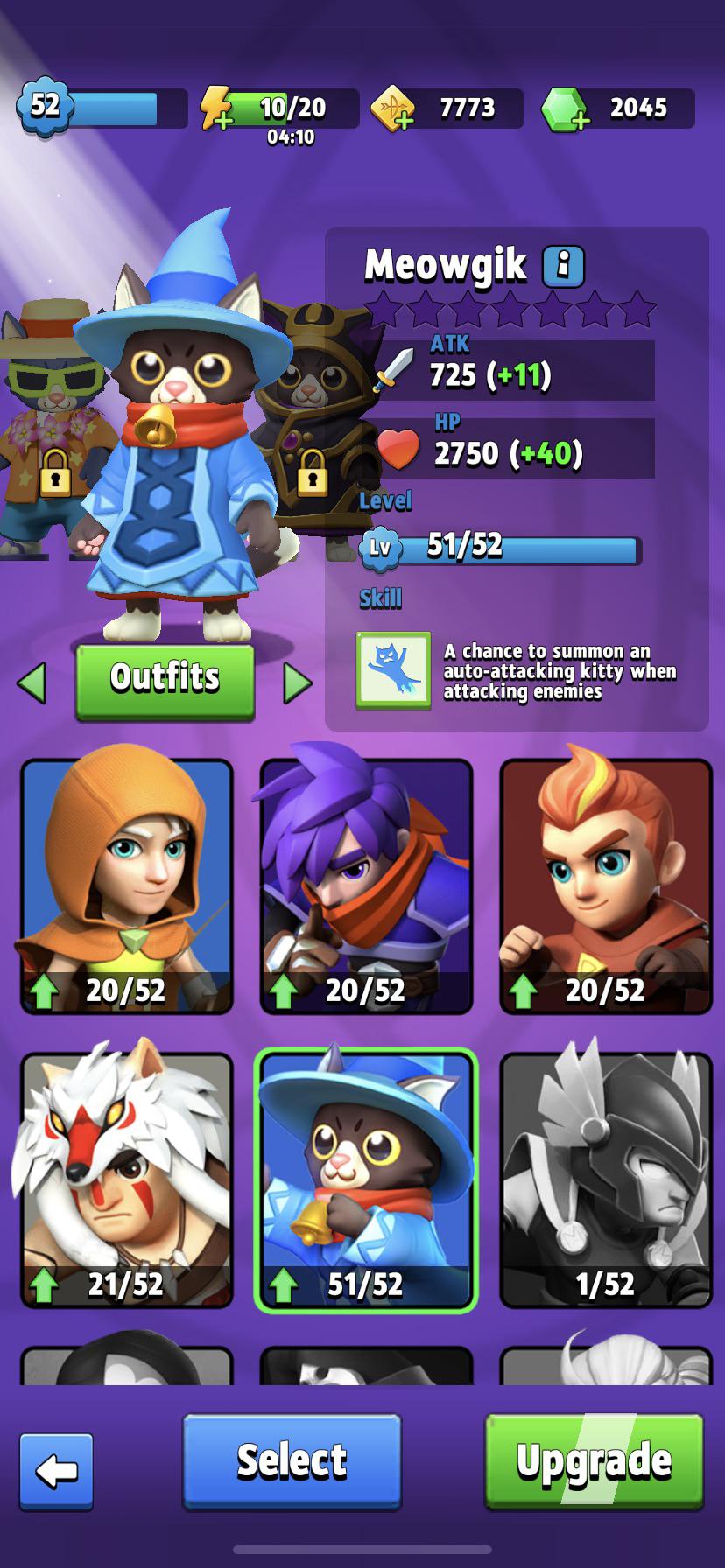 Which character to play as? r/Archero