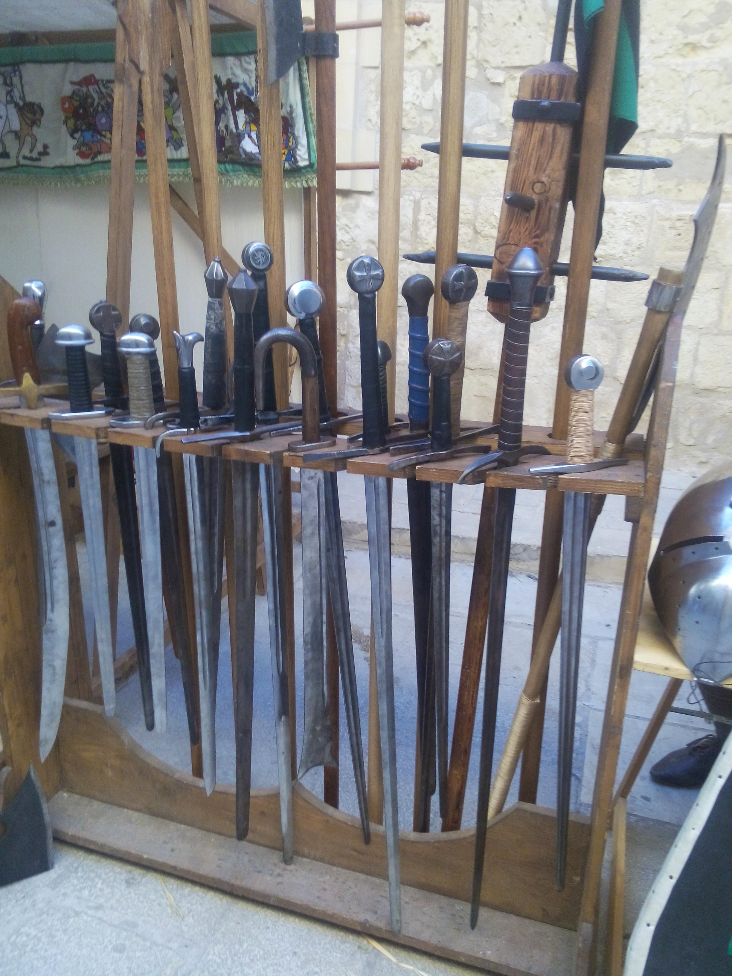 Medieval Weapon Rack
