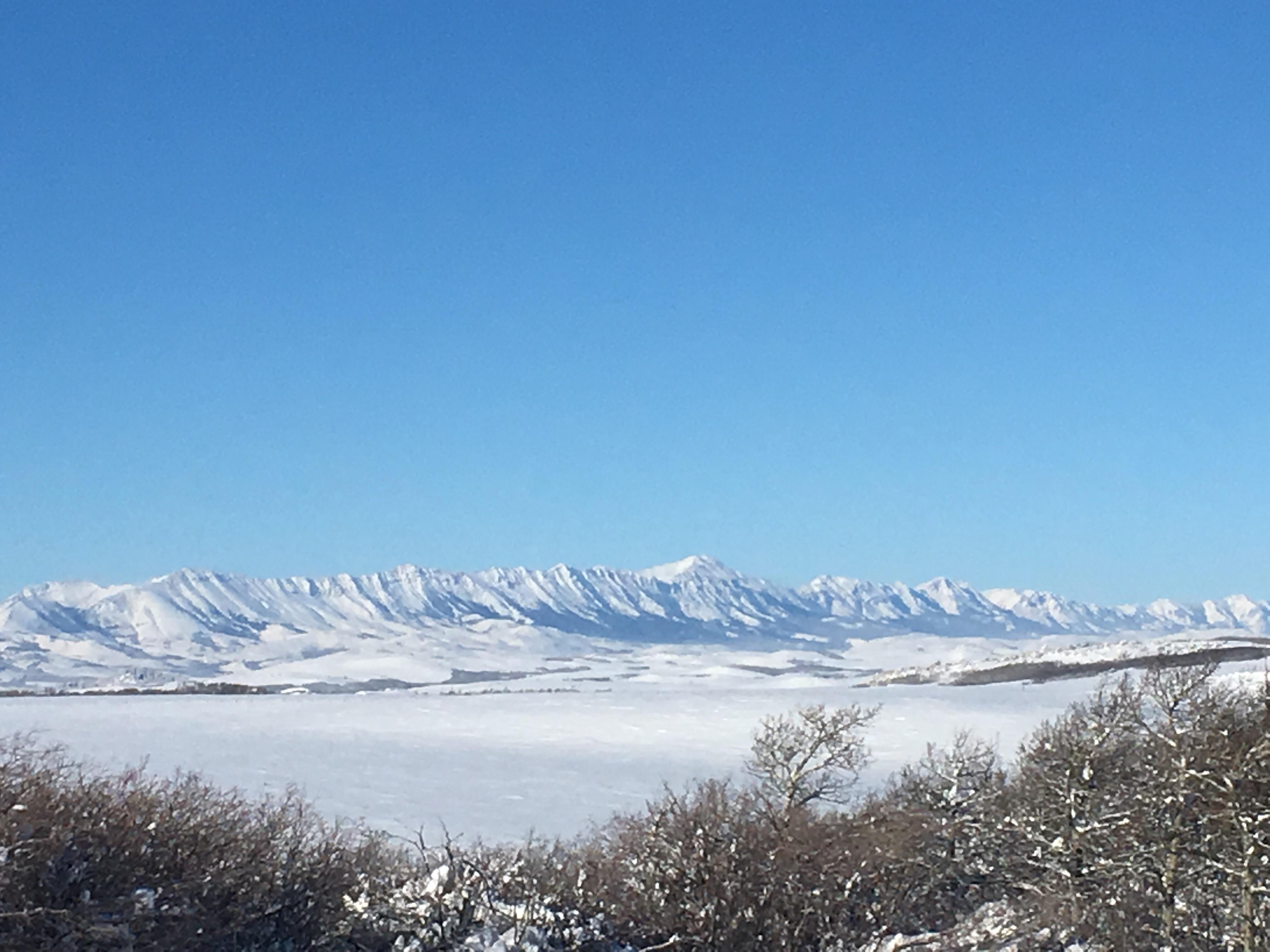 Stranded in Pincher Creek, Alberta on a 40 day with windchill. Happy