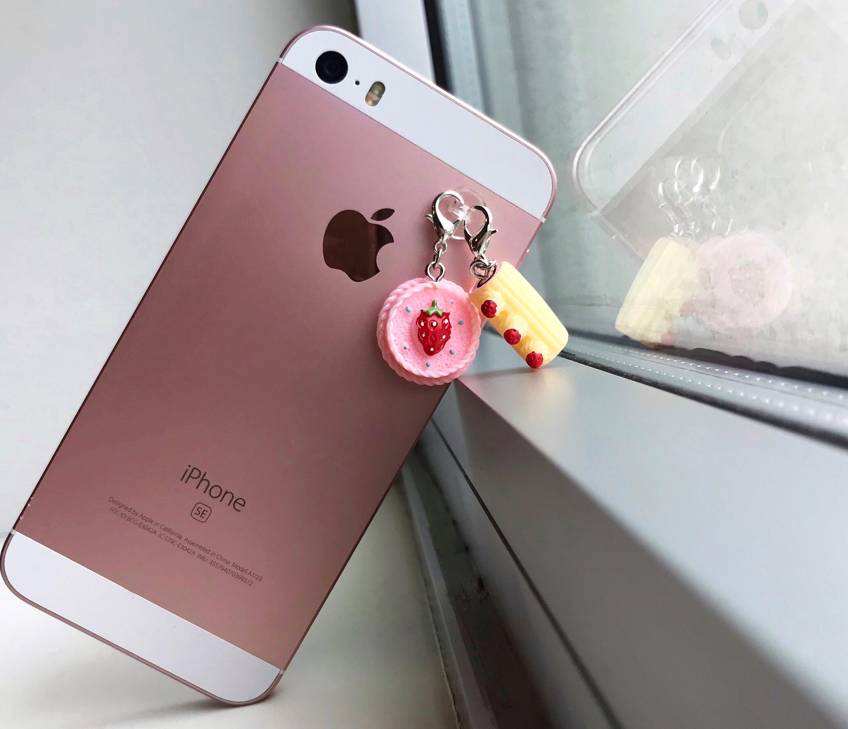 Made charms that could go on your phone and other devices with and