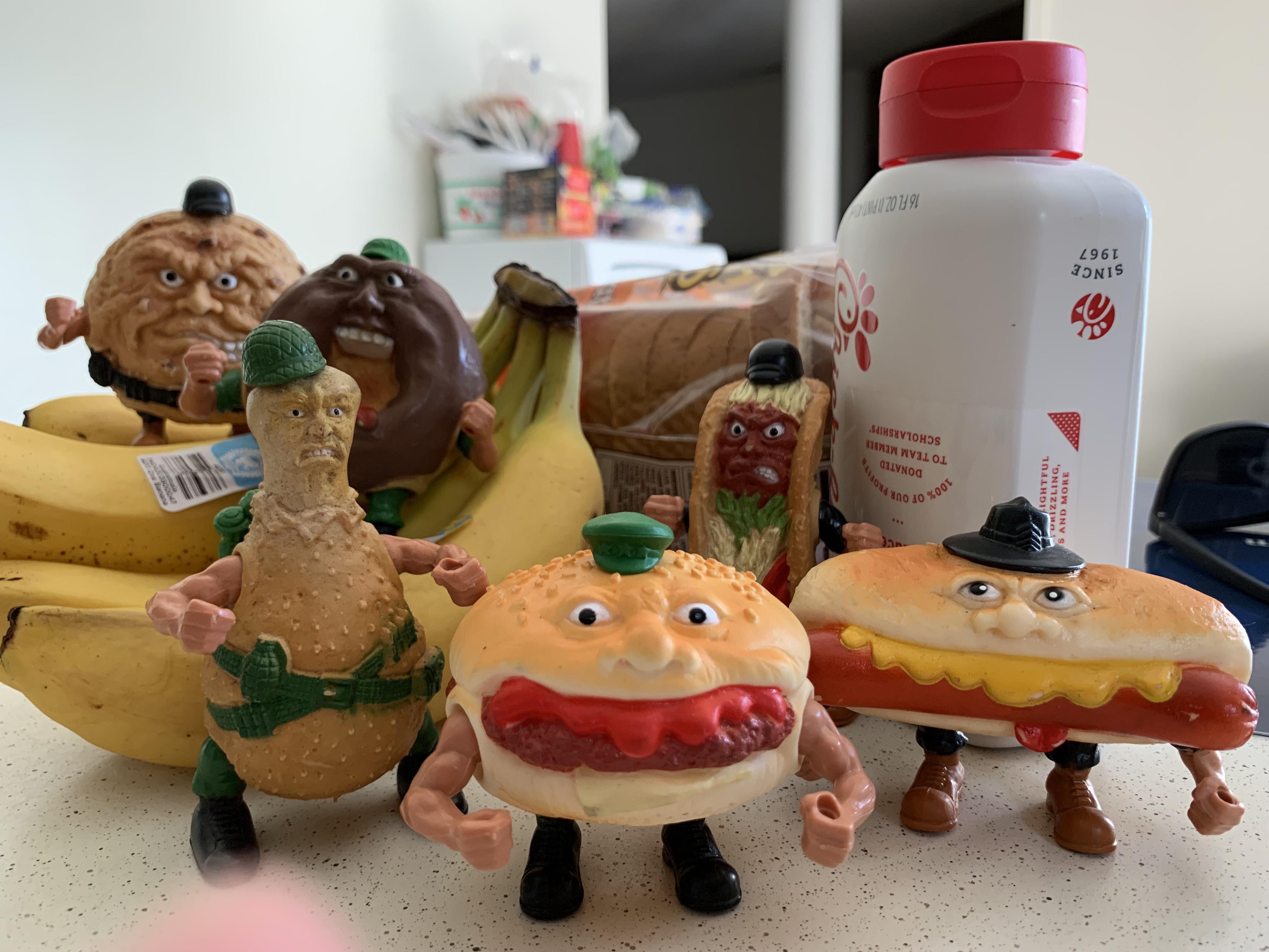 Food Fighters (1988) collection. Love these guys! Missing only a