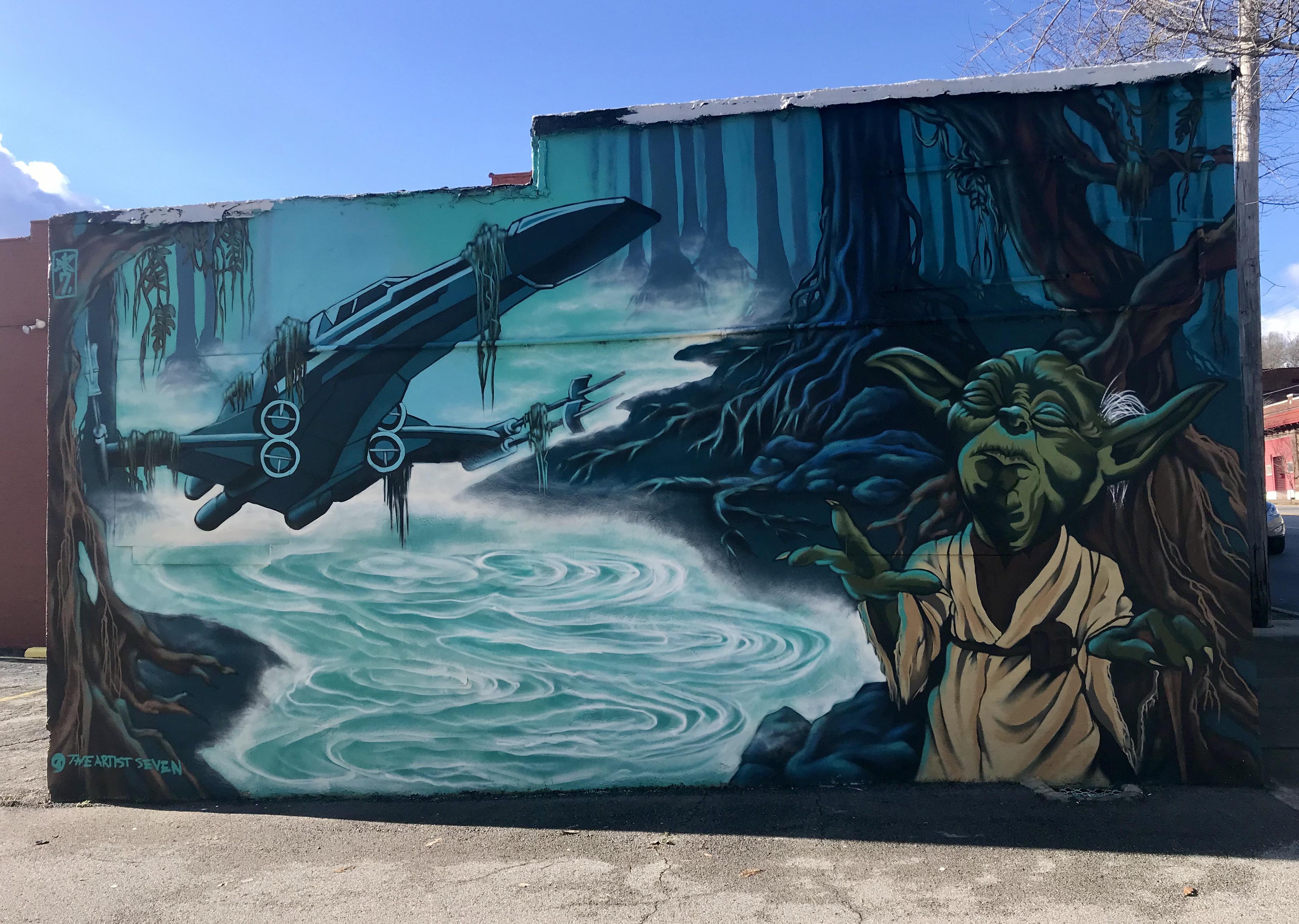 Star Wars mural in Chattanooga, Tennessee r/StarWars