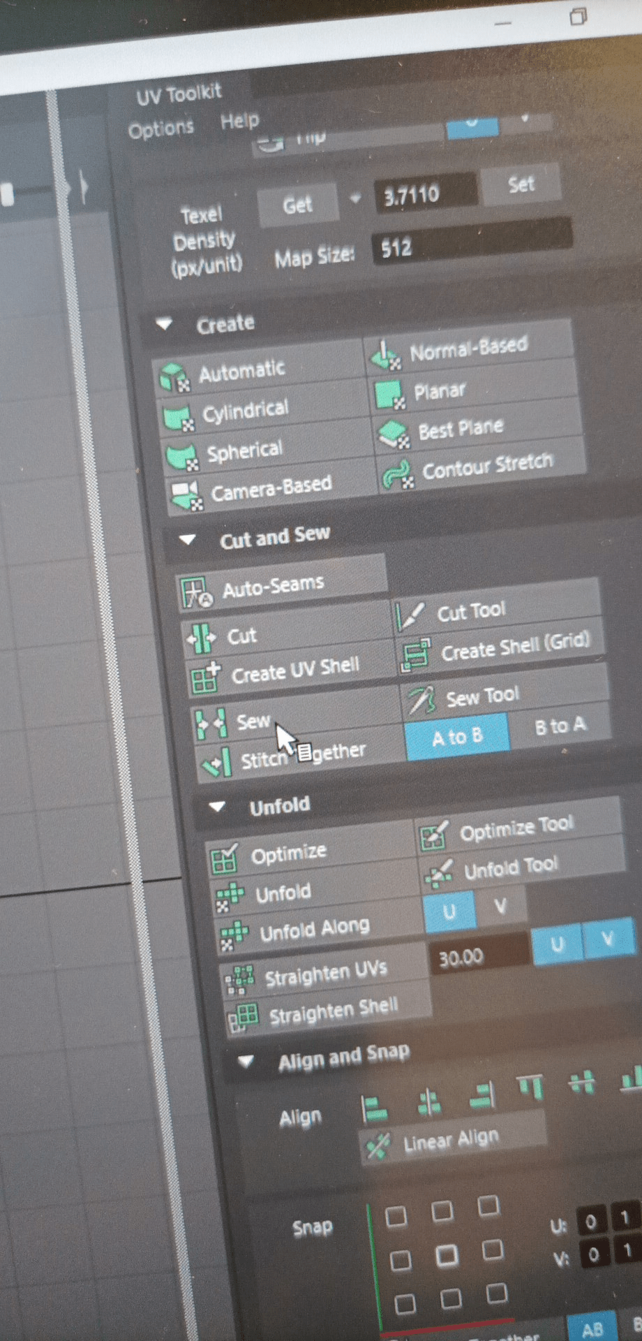 why cant i press anything on my uv toolkit in maya it only resizes r/Maya
