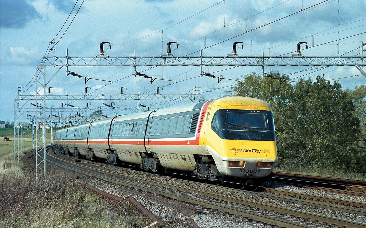 British Rail Class 370 aka the fabled Advanced Passenger Train (APT for