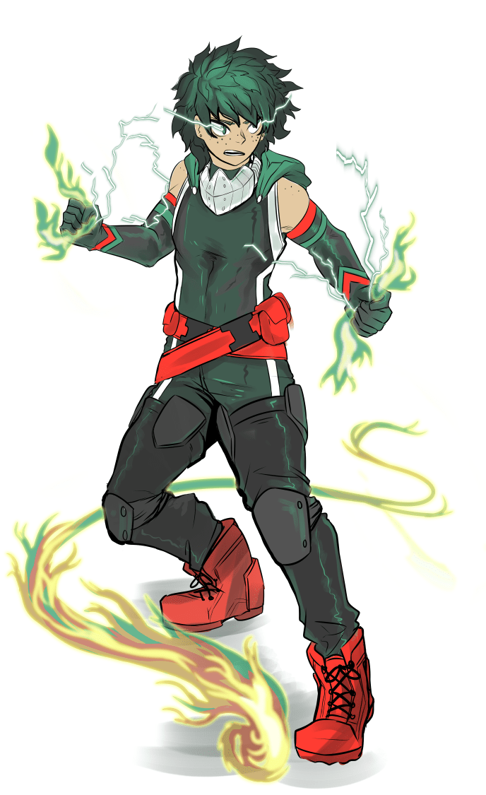 Quirk Deku Au Plasma Flame r/ChurchOfMidoriya