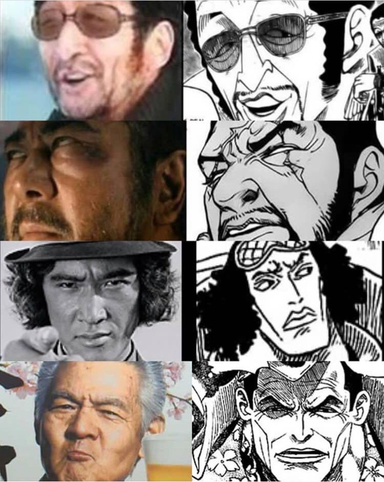 One Piece Admirals Actors