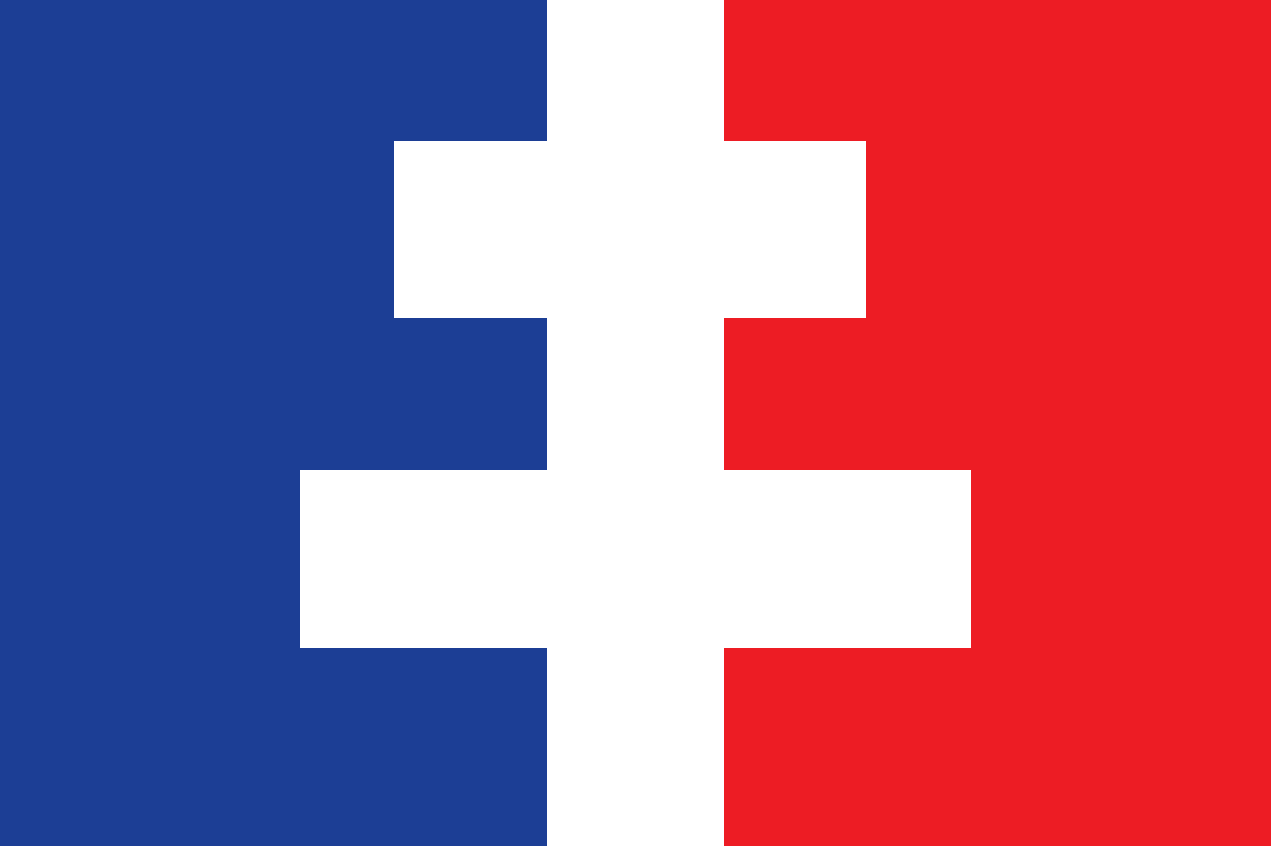 Drapeau du Gaullisme r/france