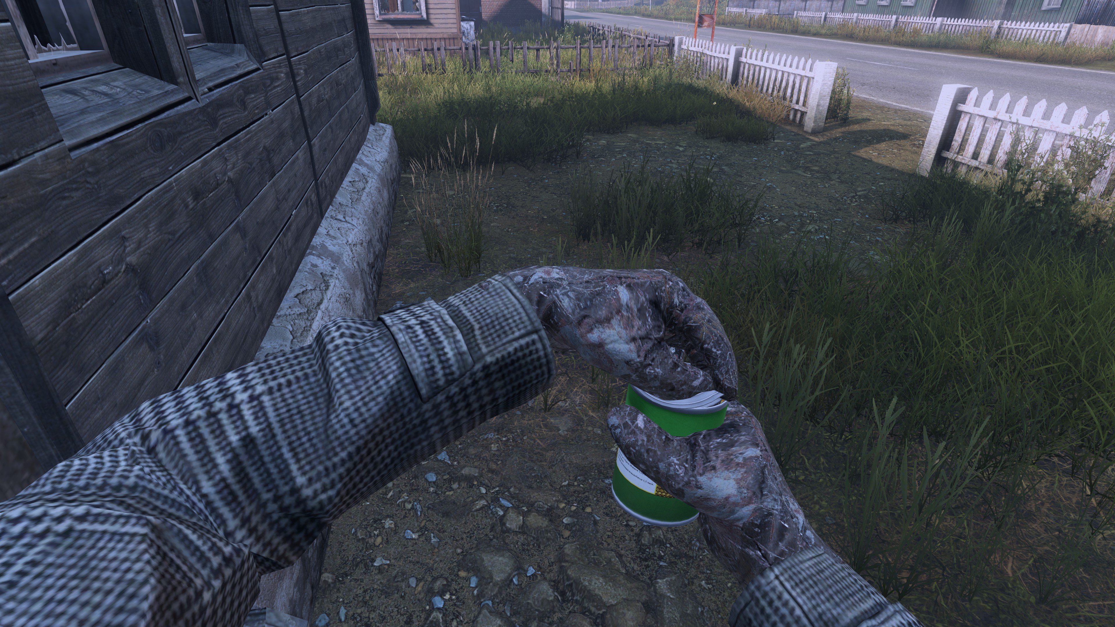 These gloves were worn when I cut sheep, but I can eat anything without