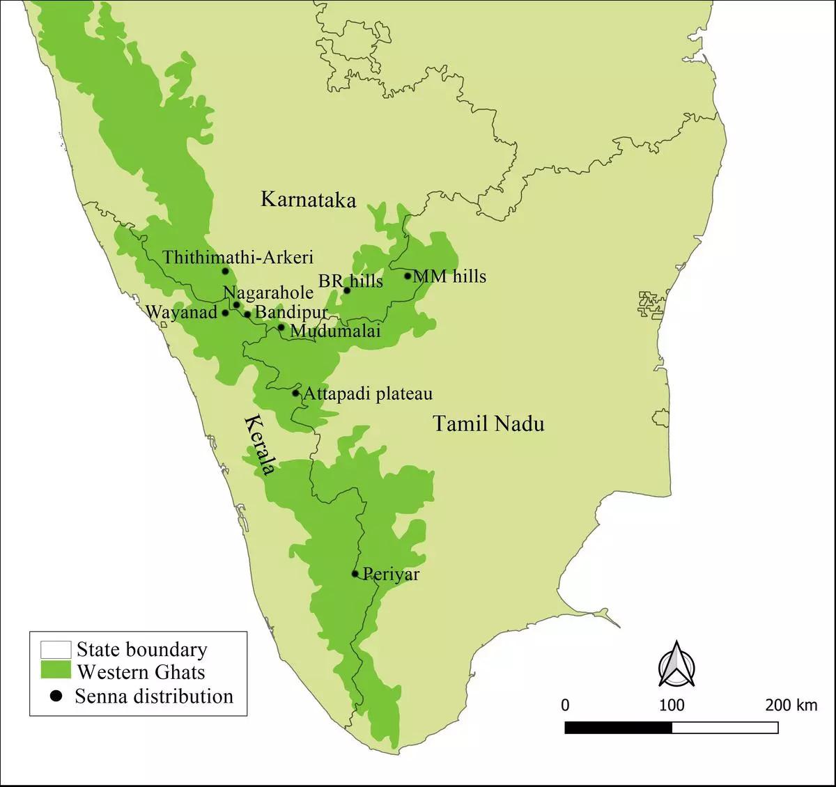 Eastern Ghats World Map