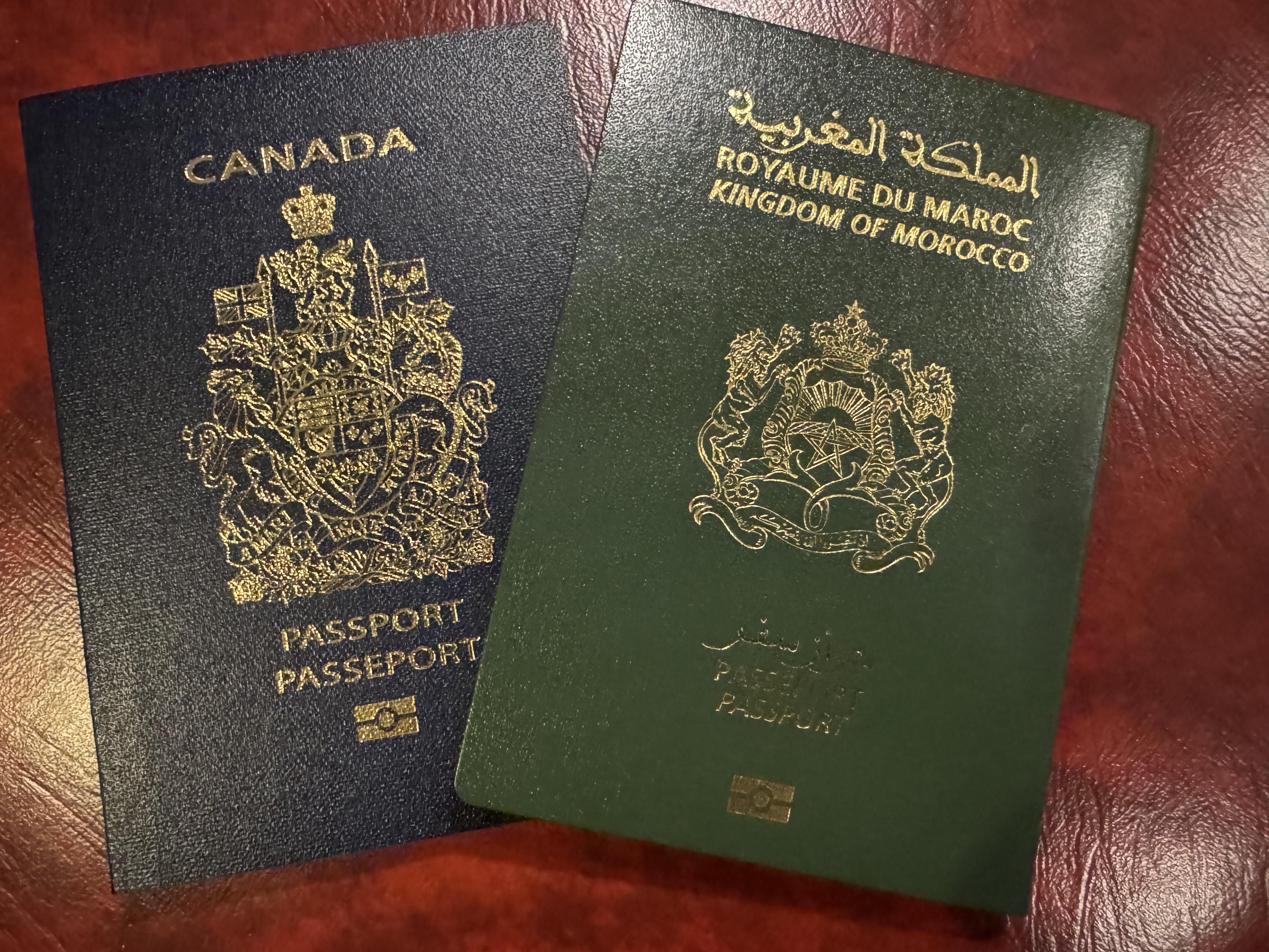 My passport combination. I am glad I got the classic Canadian passport