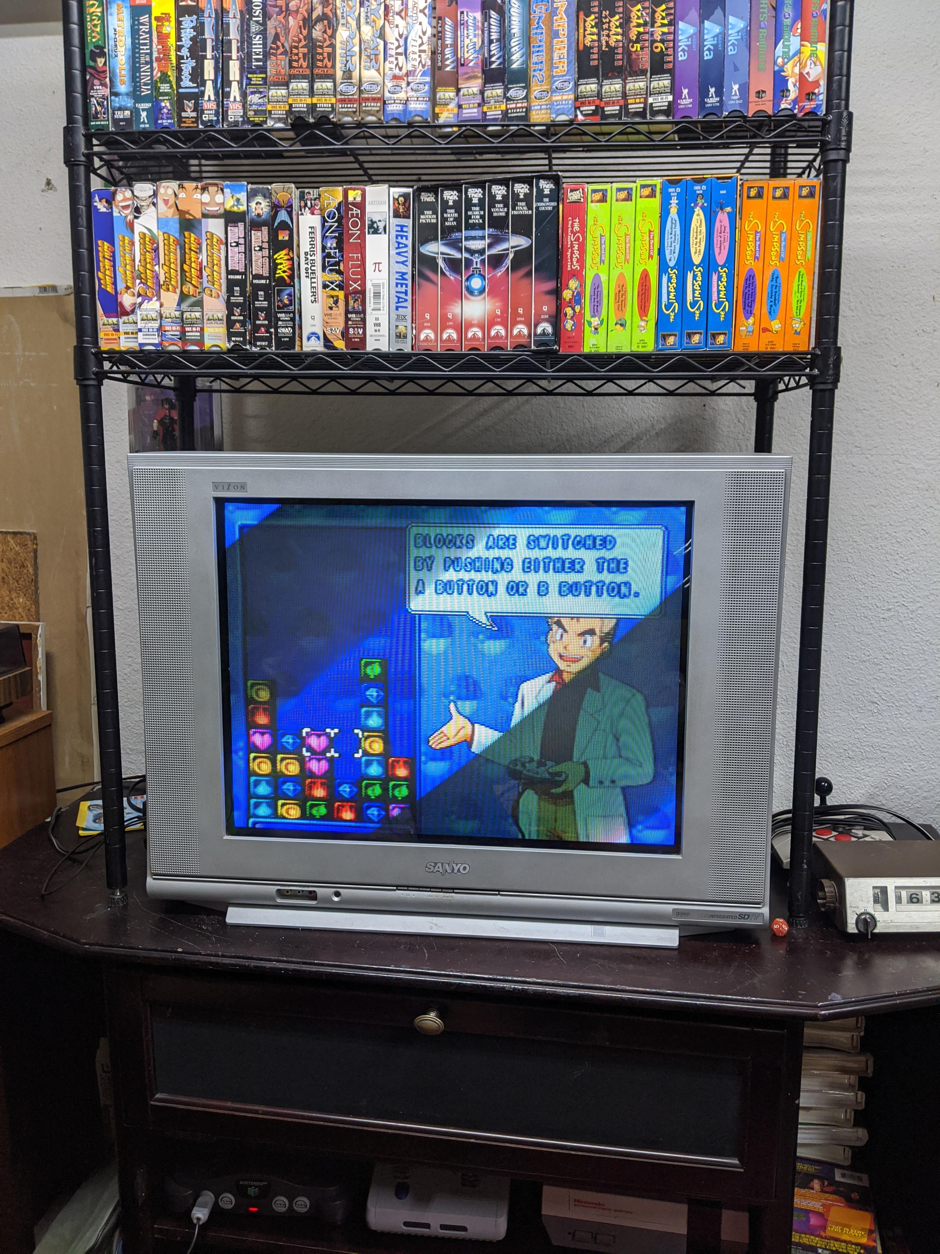 The wife asked why I needed to buy an old tv off of Craigslist. r/n64