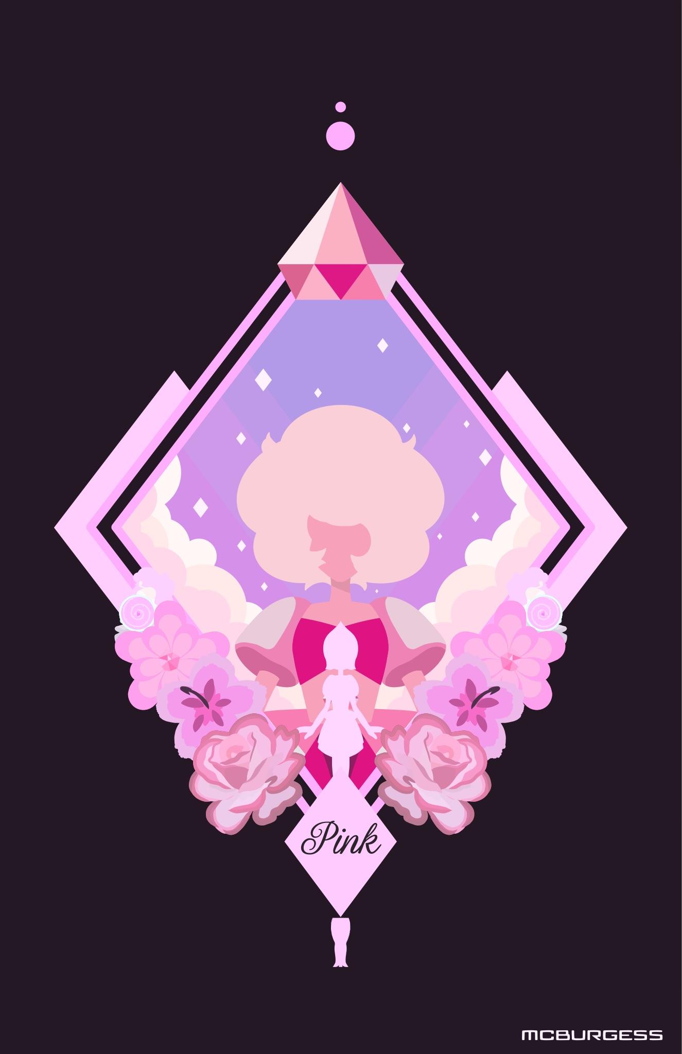 Pink Diamond’s portrait r/stevenuniverse