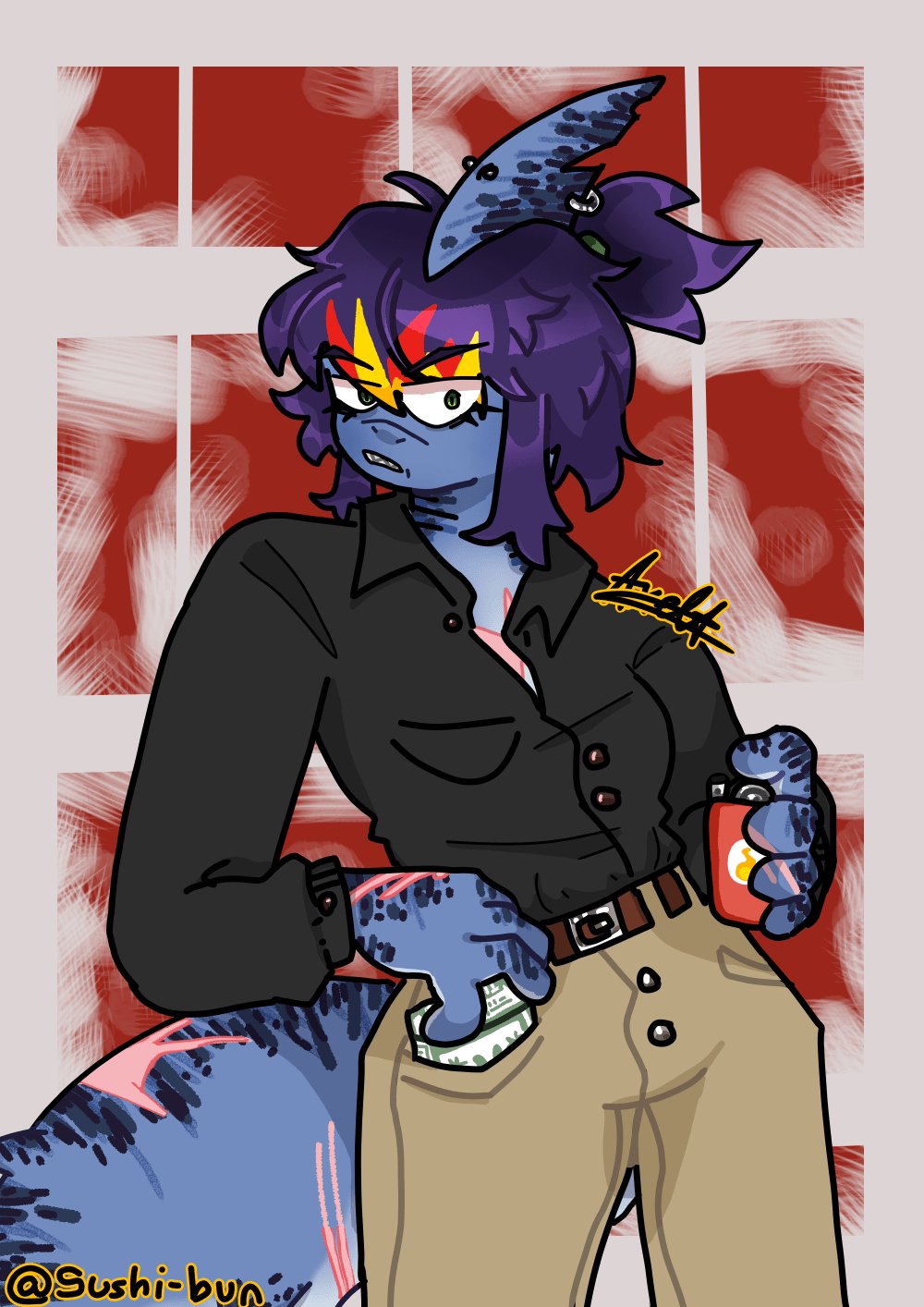 She's just cranky r/OriginalCharacter