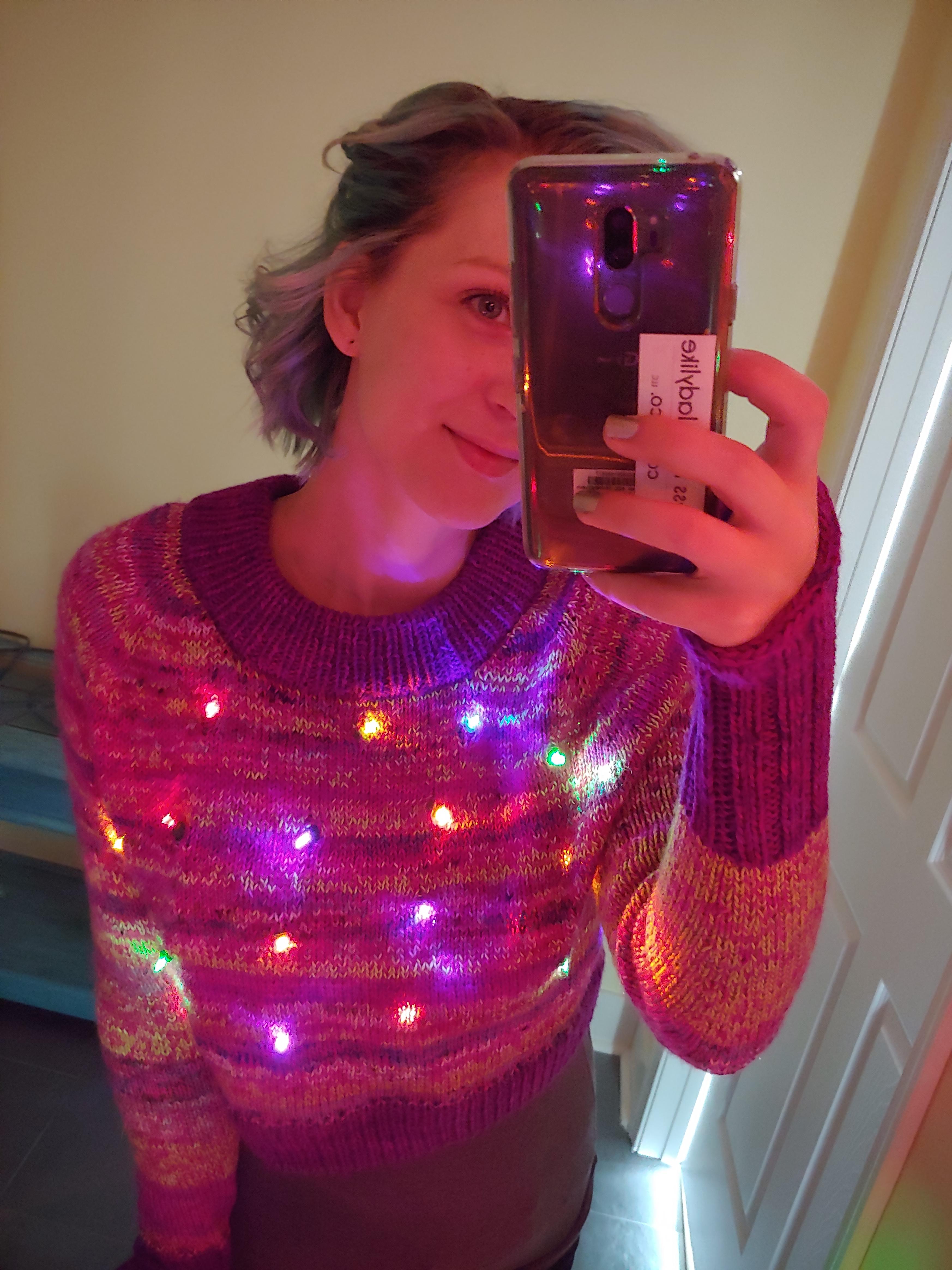 My friends and I are going out drinking, but you have to wear handmade