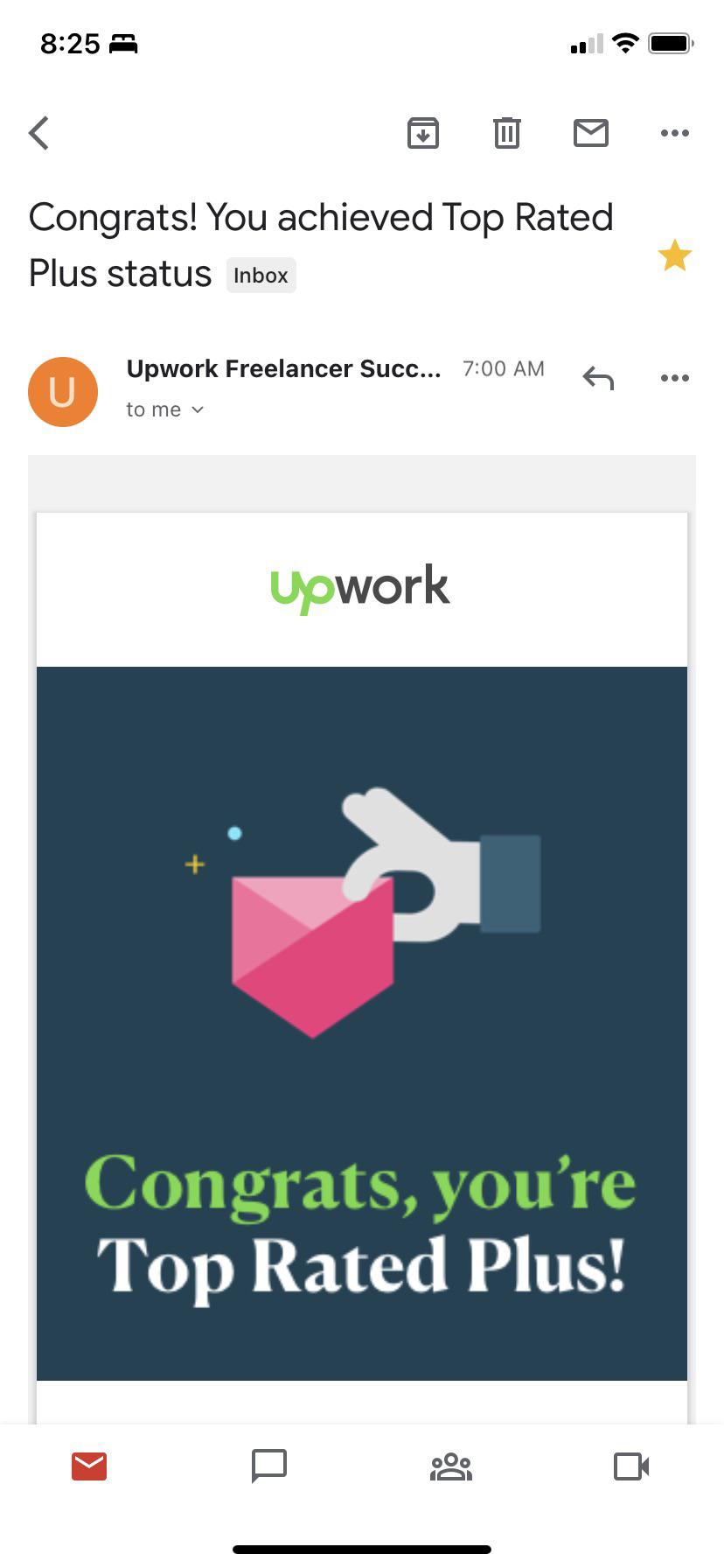 I’m finally Top Rated Plus after 1yr of hardwork! I’m so happy but I