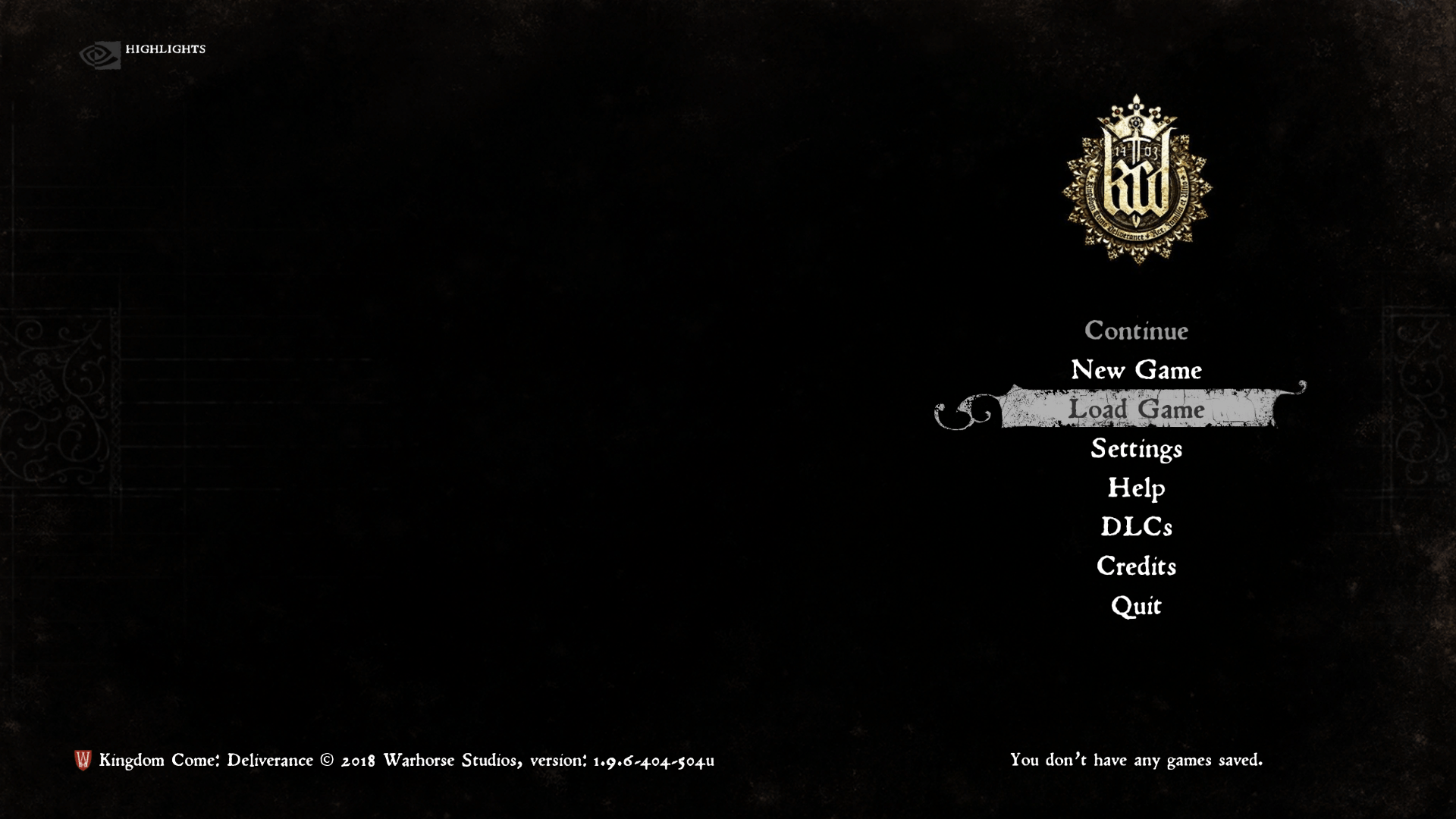 First time playing kingdom come deliverance, decided to go hardcore